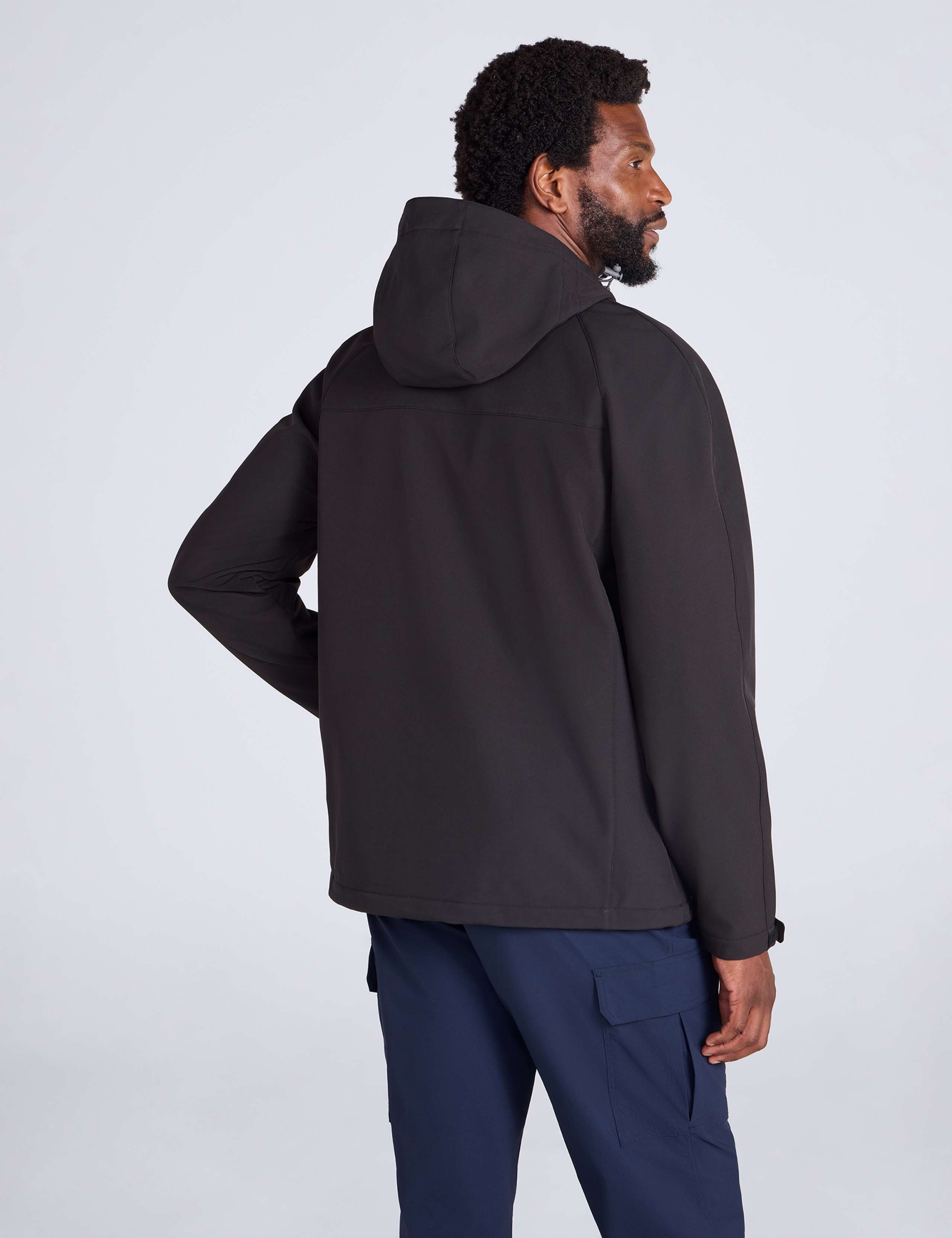 Water-Resistant Hooded Softshell Jacket 3 of 7