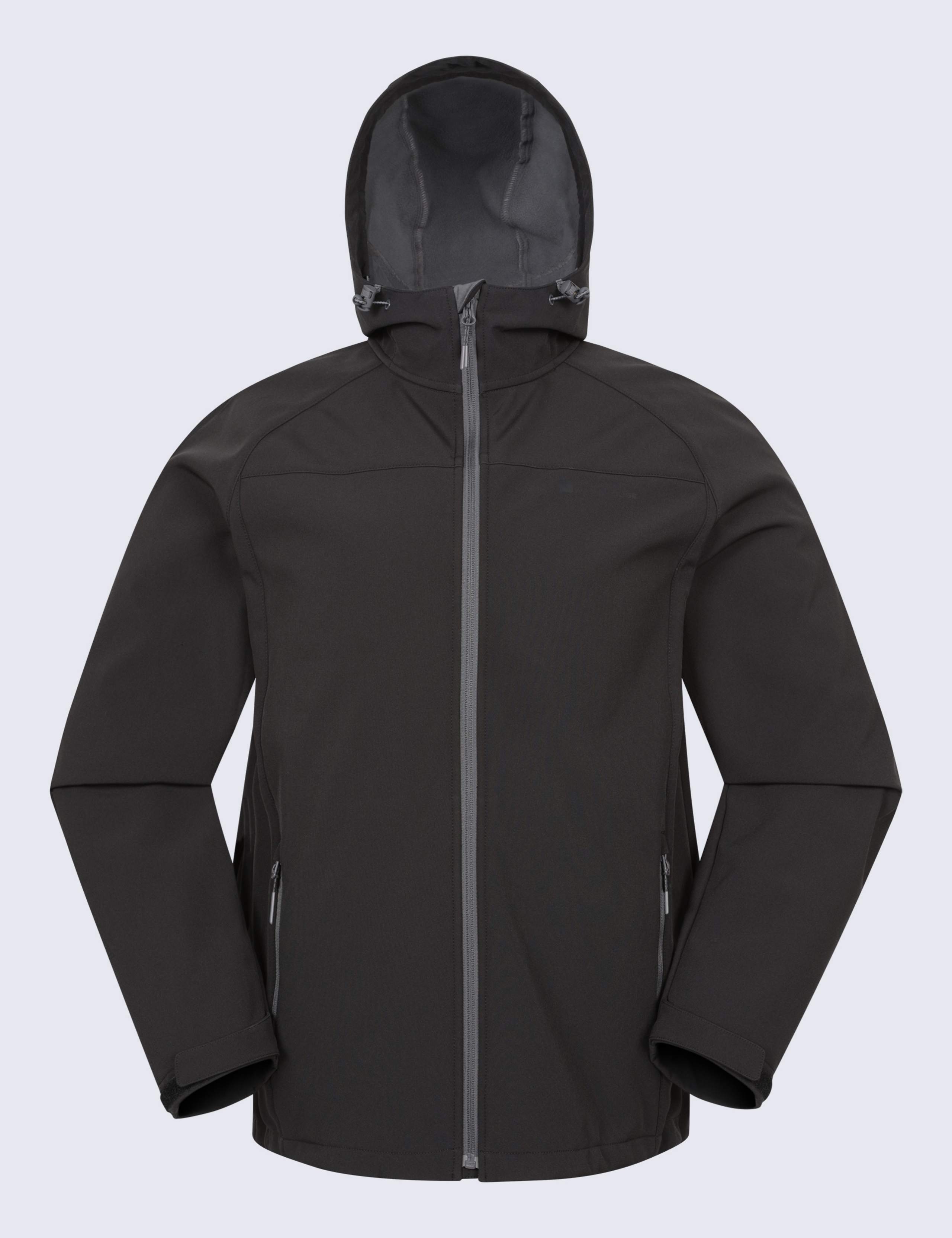 Water-Resistant Hooded Softshell Jacket 2 of 7