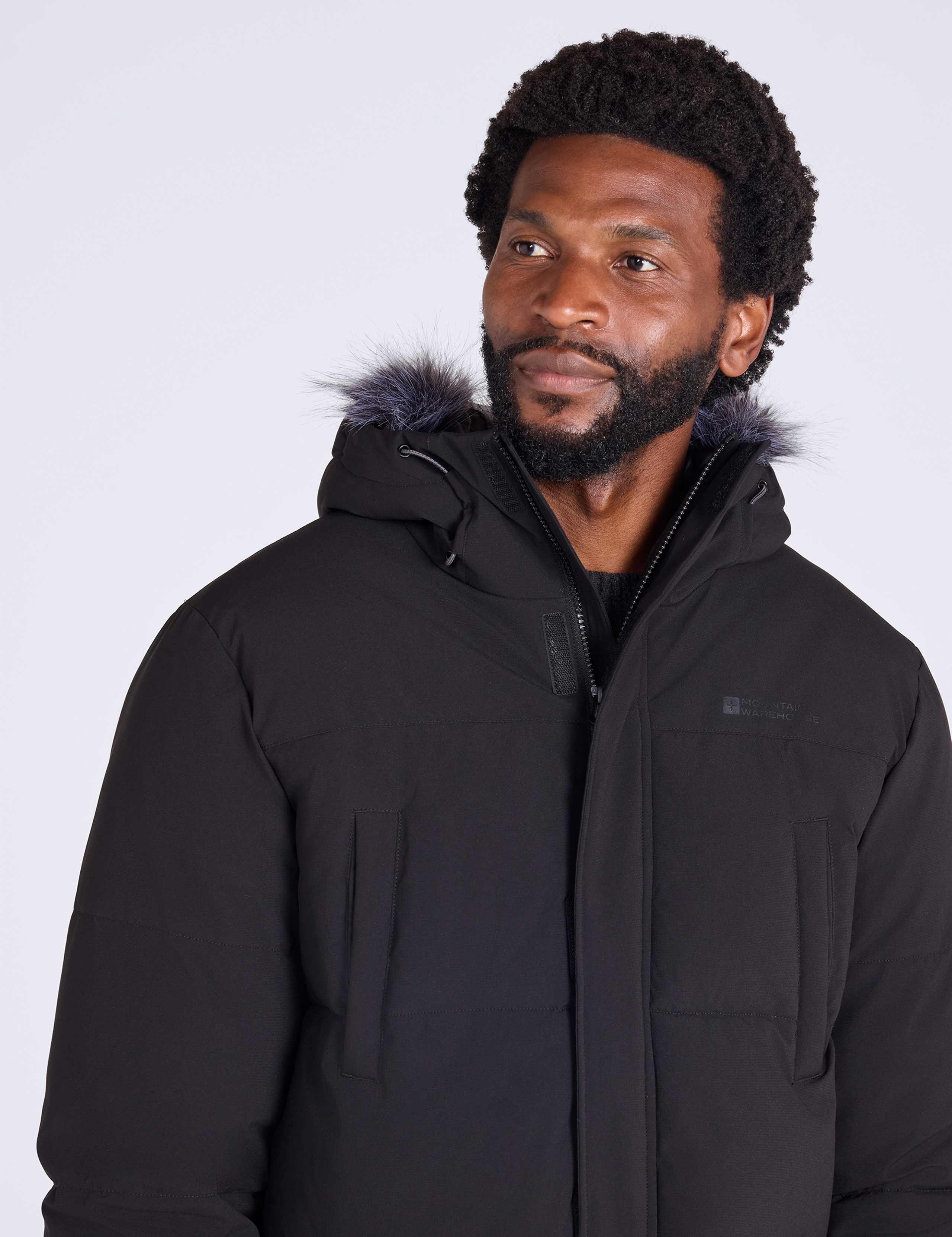 Water Resistant Padded Hooded Parka Jacket 6 of 8