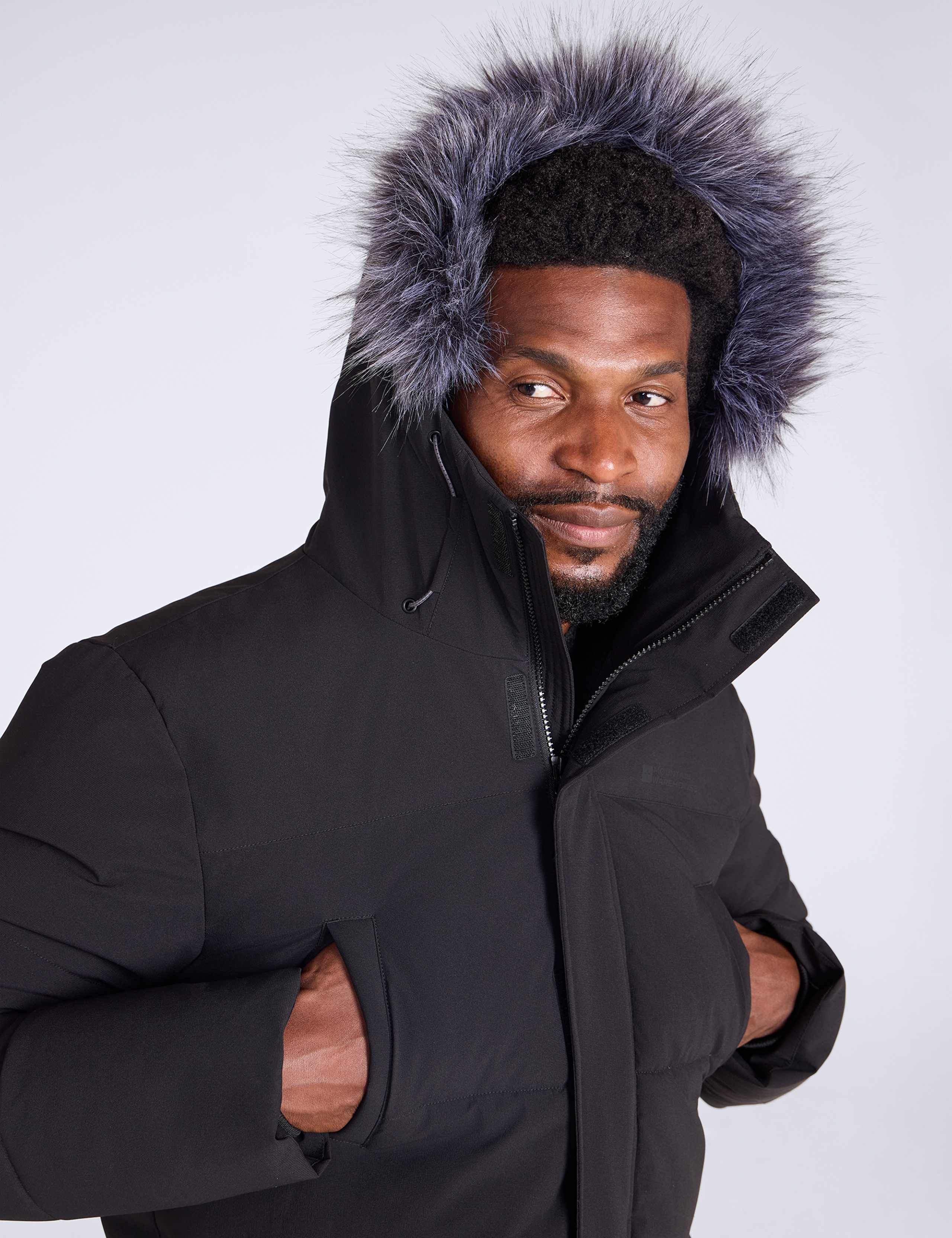 Water Resistant Padded Hooded Parka Jacket 7 of 8