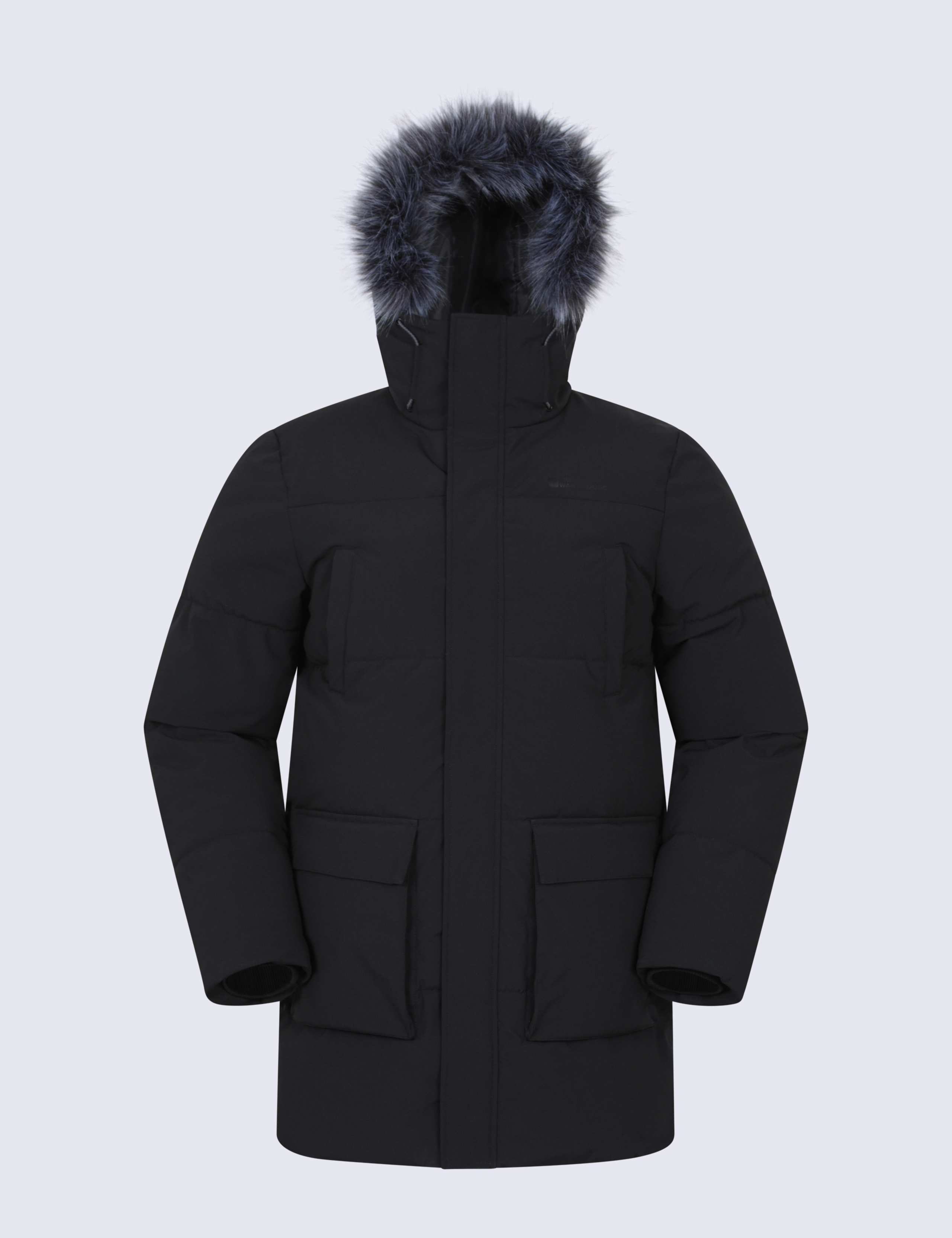 Water Resistant Padded Hooded Parka Jacket 2 of 8