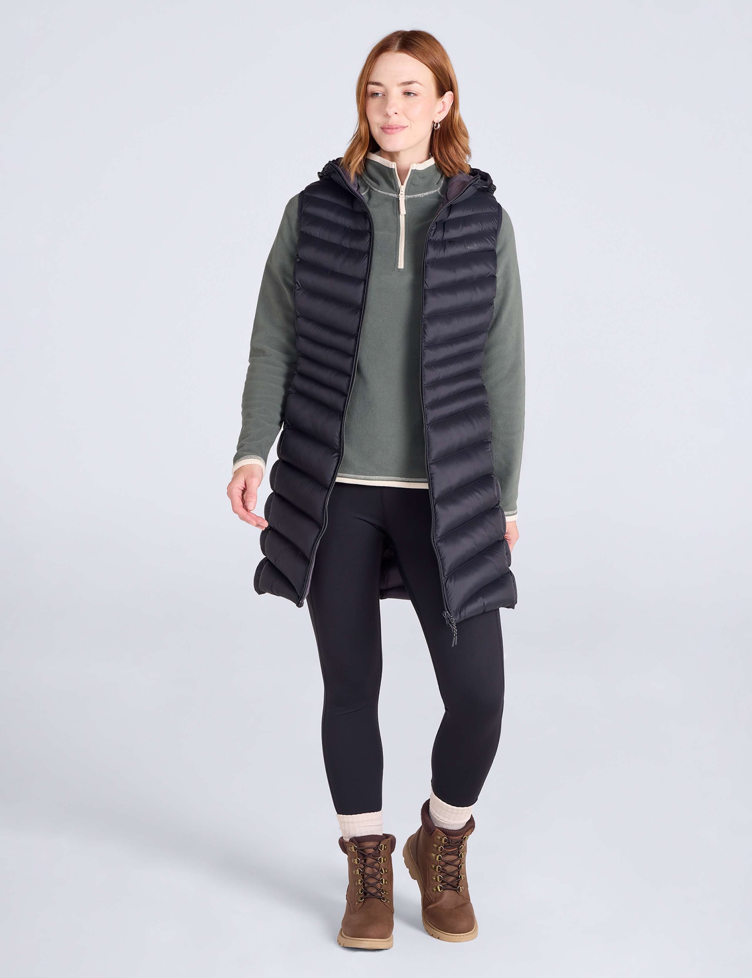 Florence Padded Long Gilet 3 of 6