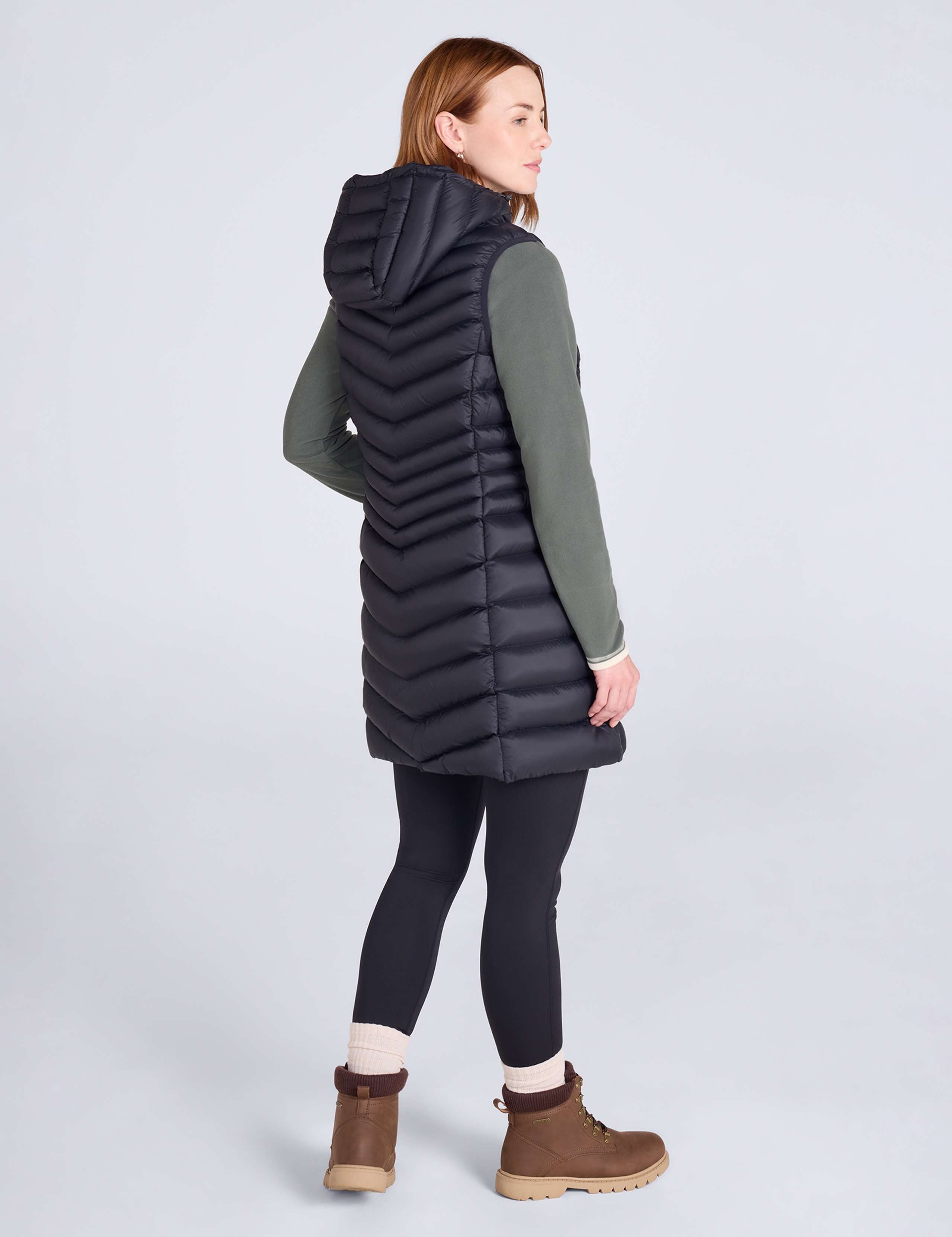 Florence Padded Long Gilet 4 of 6