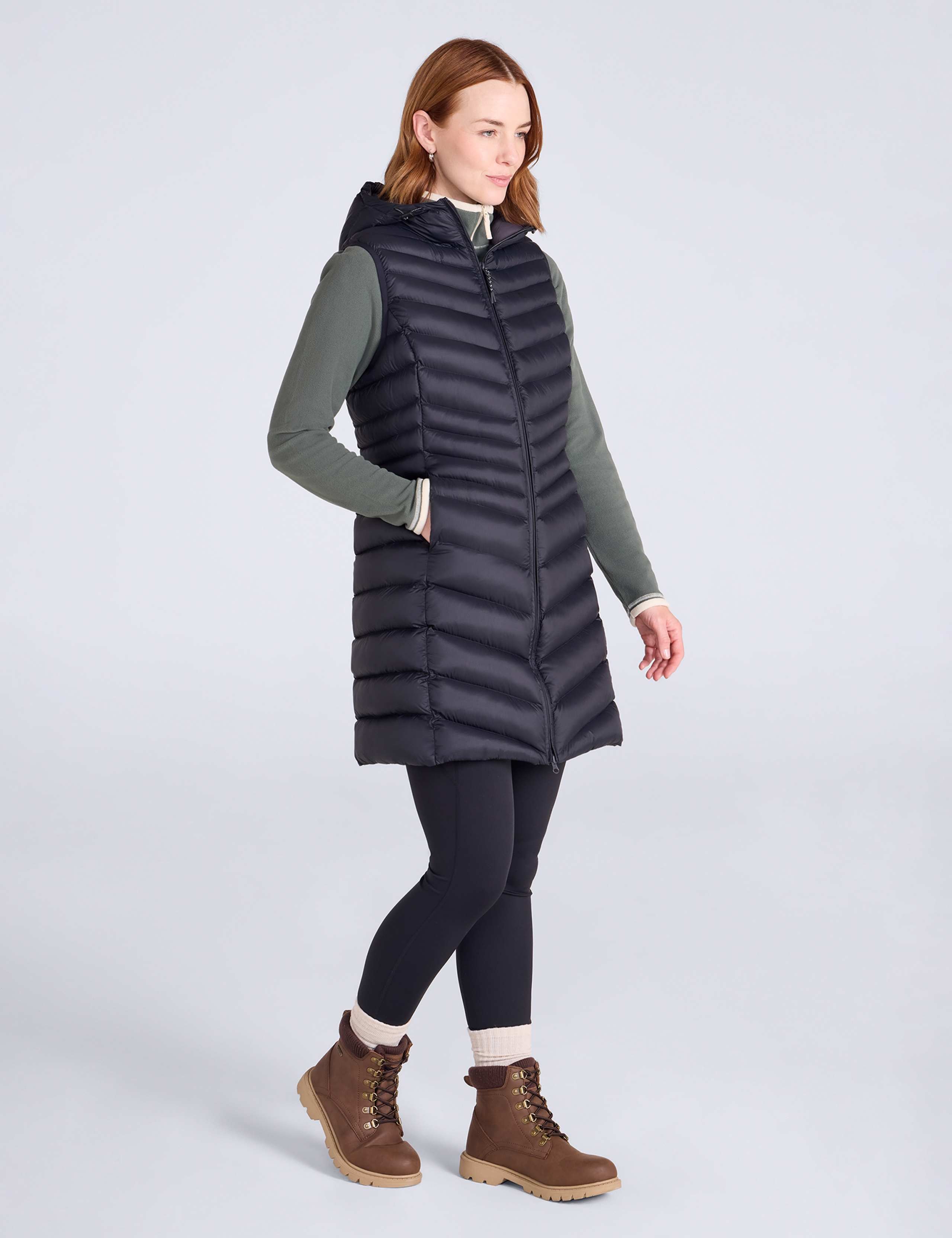 Florence Padded Long Gilet 6 of 6