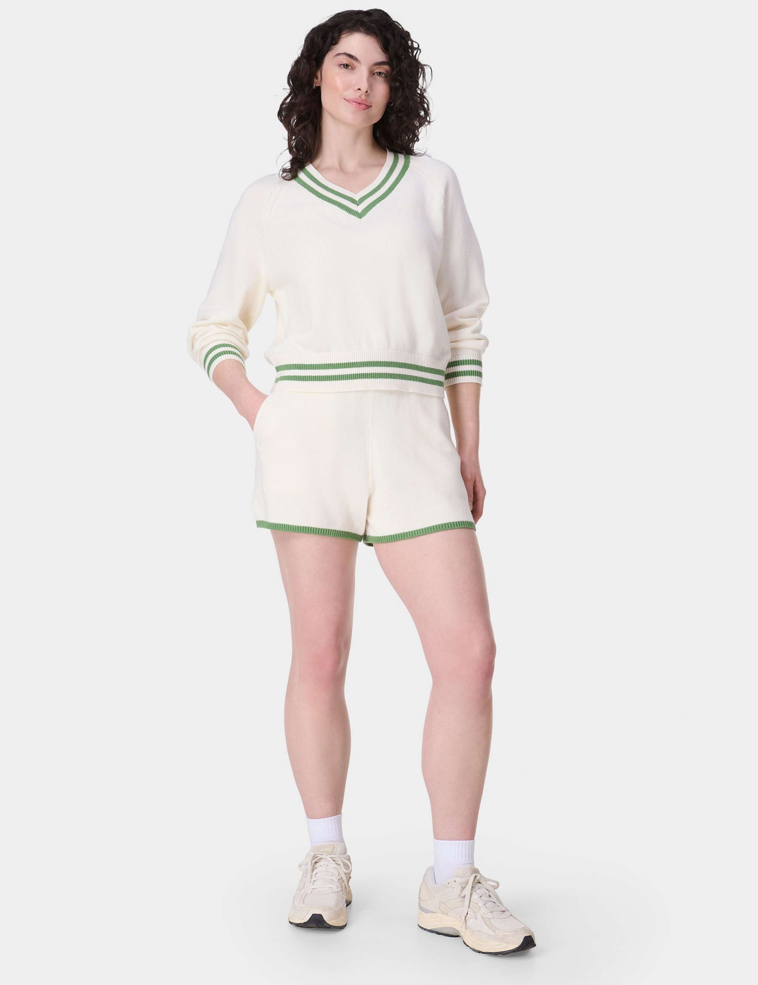 Off Court High Waisted Shorts with Silk 3 of 7