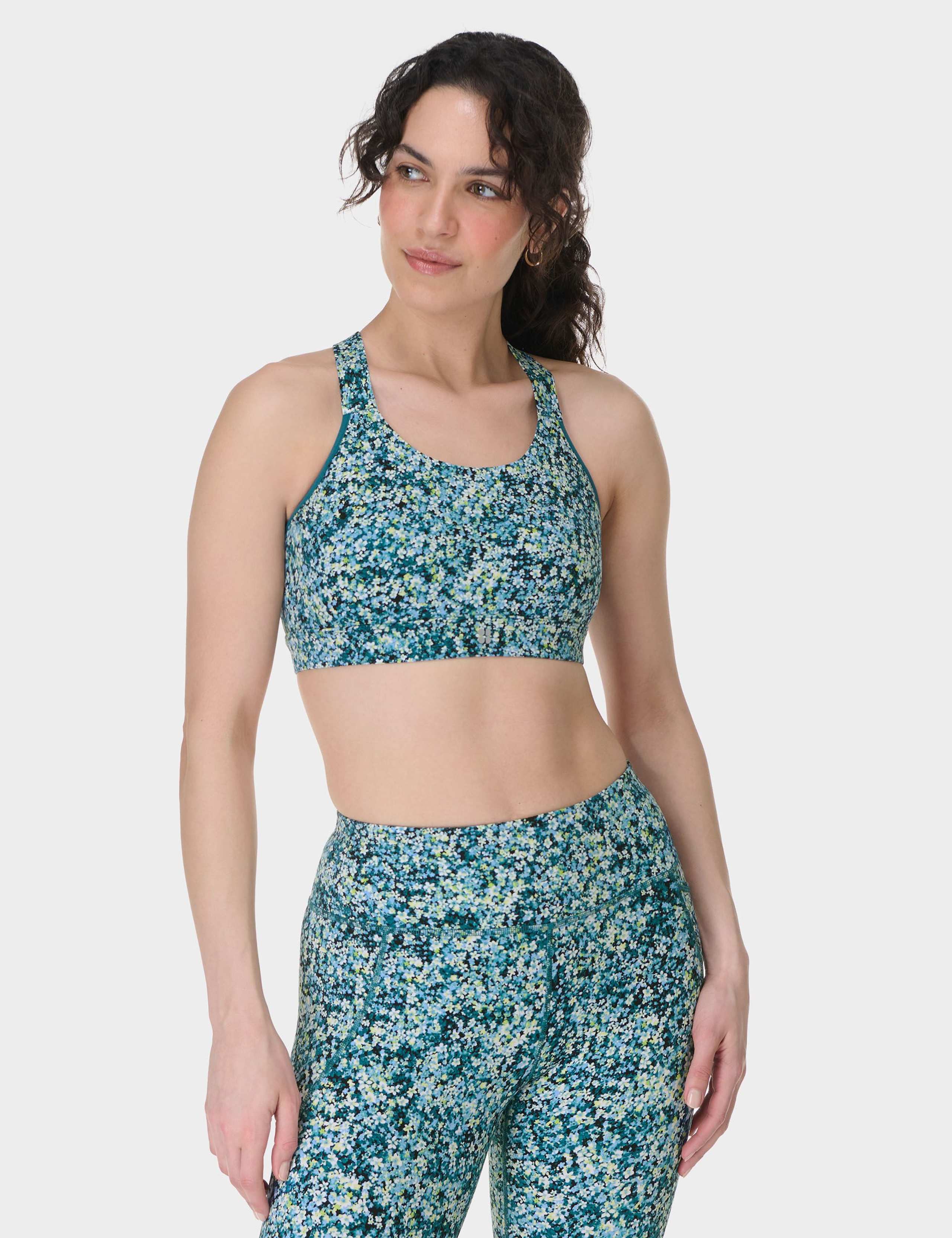 Power Floral Total Support Sports Bra 3 of 7