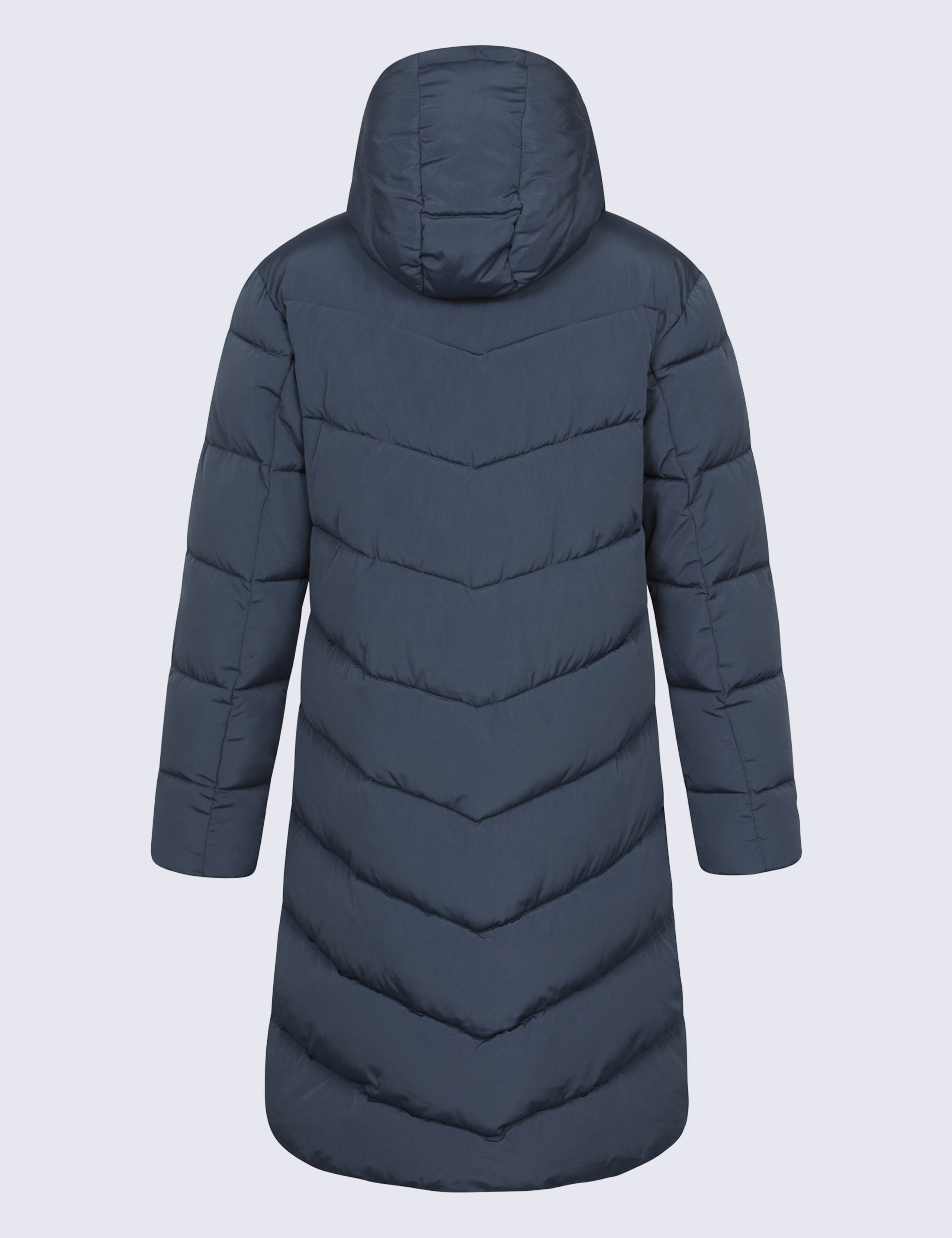 Alexia Hooded Longline Puffer Coat 3 of 4