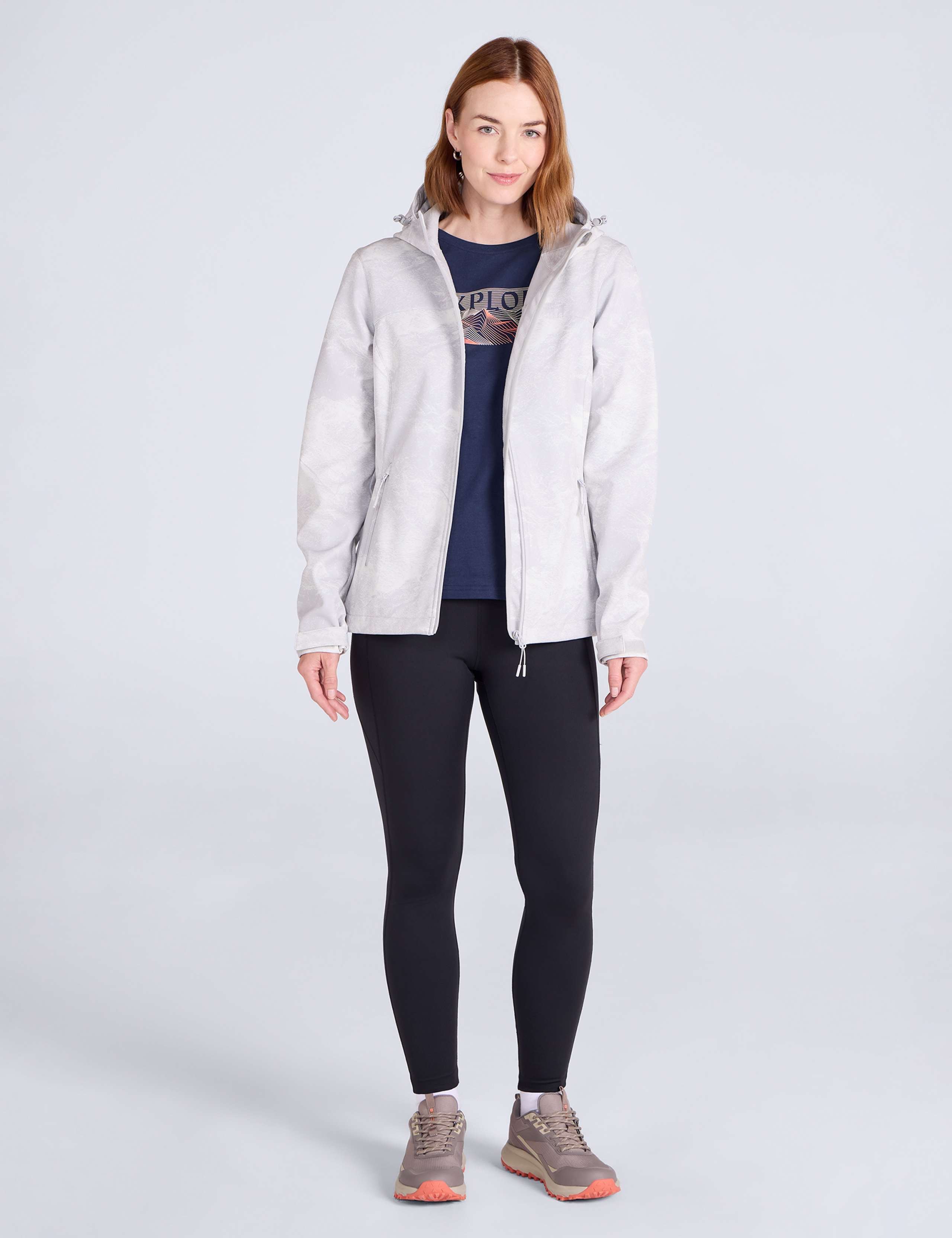 Exodus Water Resistant Printed Softshell Jacket 4 of 7