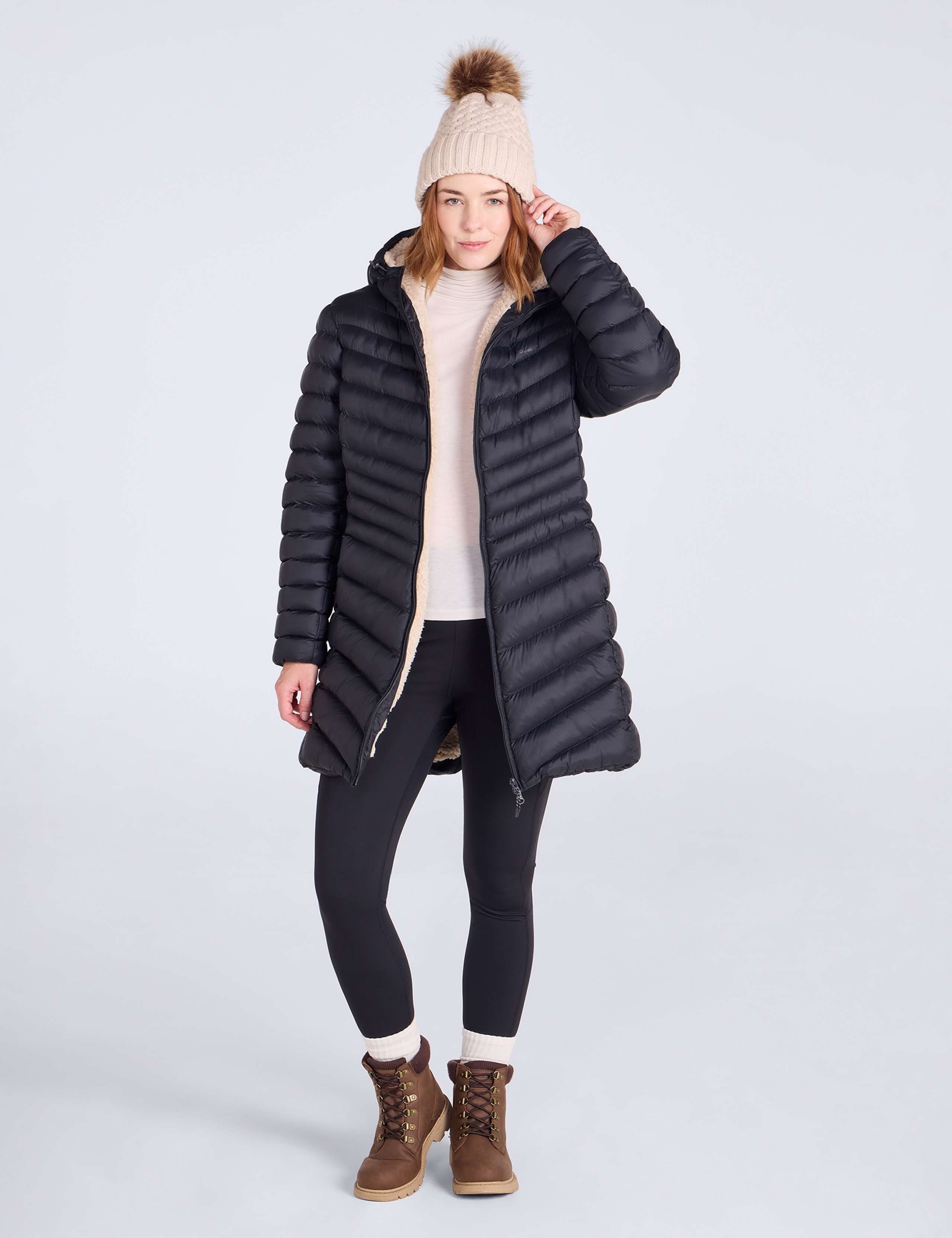 Florence Padded Fleece Lined Jacket 3 of 8