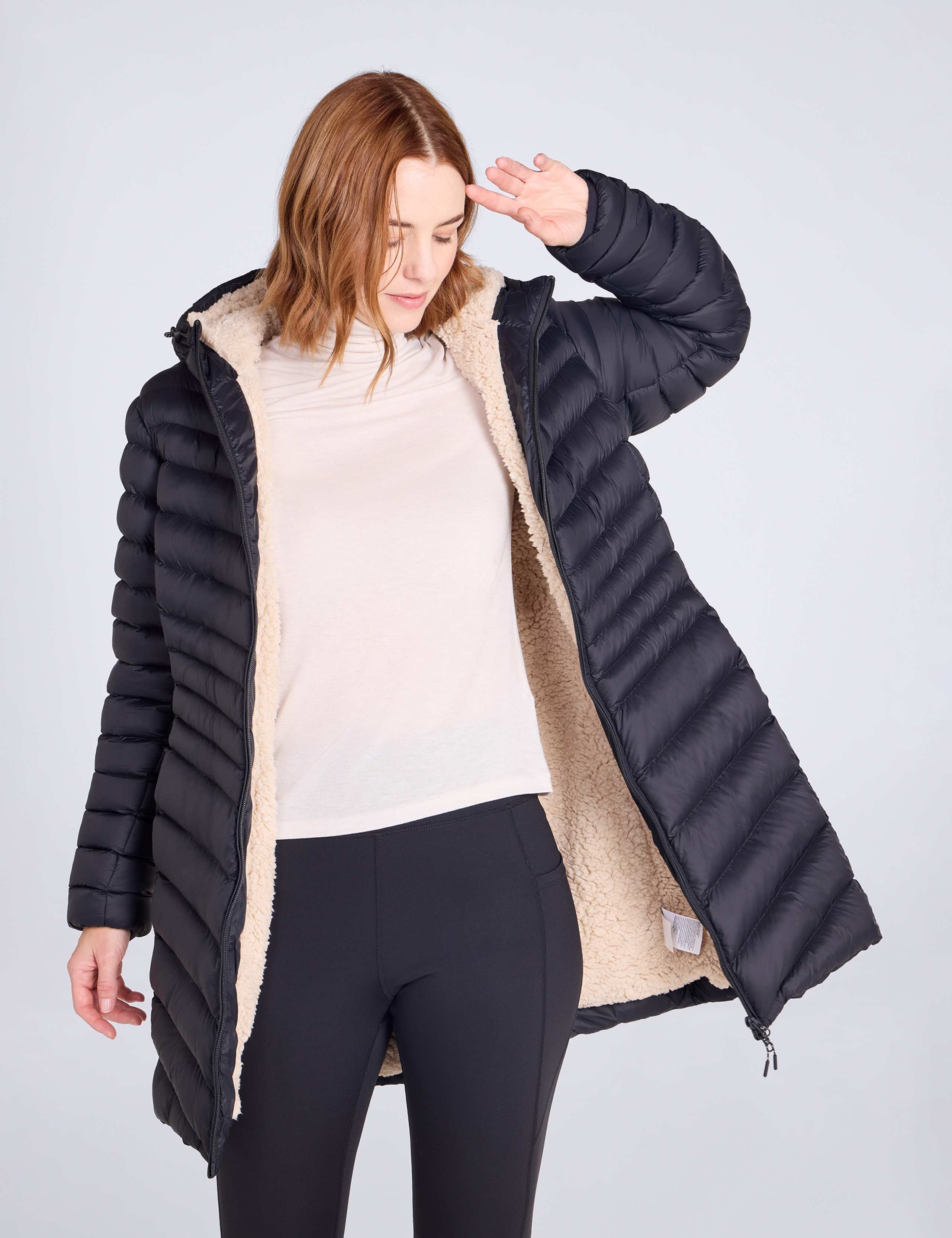 Florence Padded Fleece Lined Jacket 6 of 8