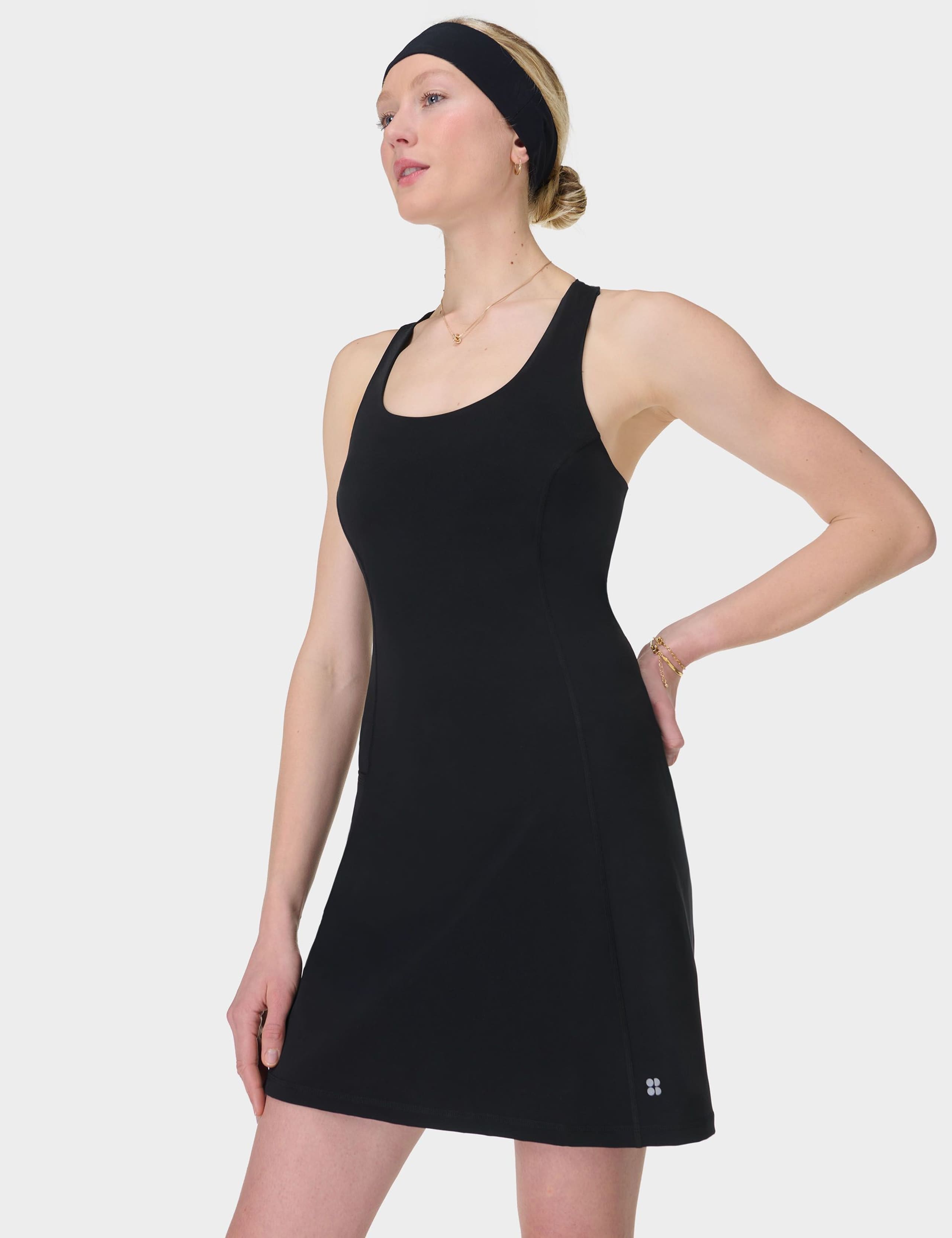 Power Racerback Layered Mini Sports Dress 4 of 7