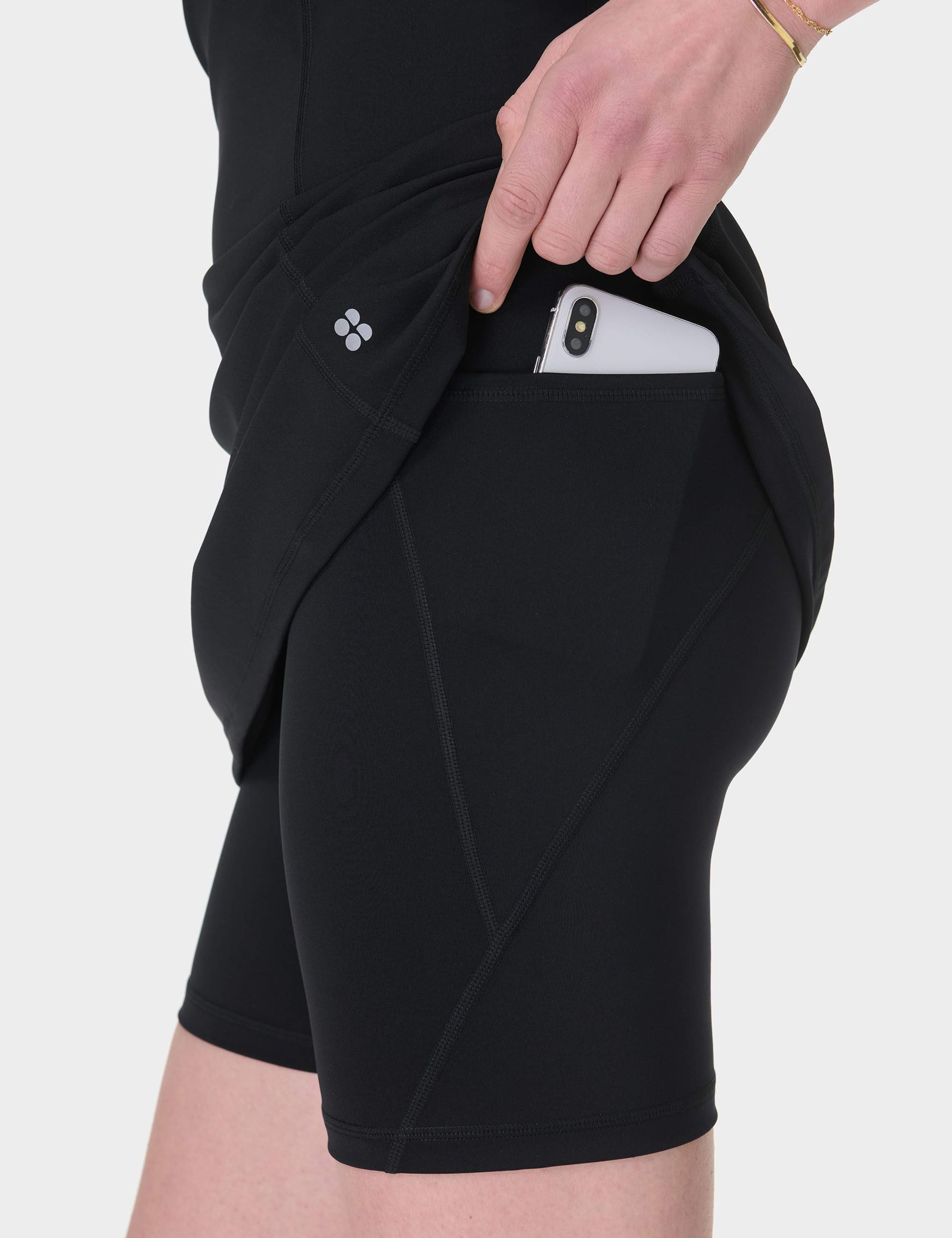 Power Racerback Layered Mini Sports Dress 5 of 7