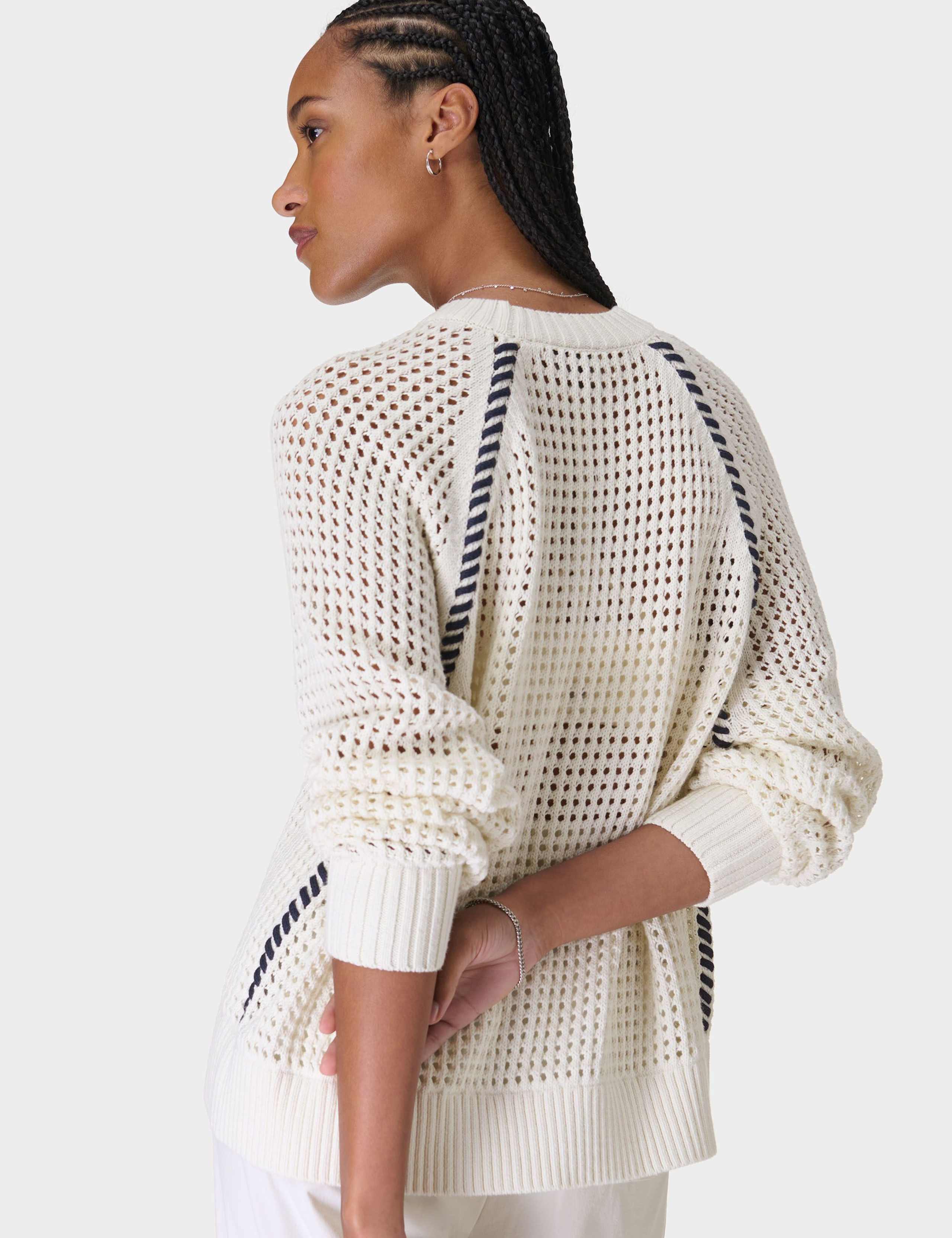 Tides High Pure Cotton Textured Jumper 5 of 7