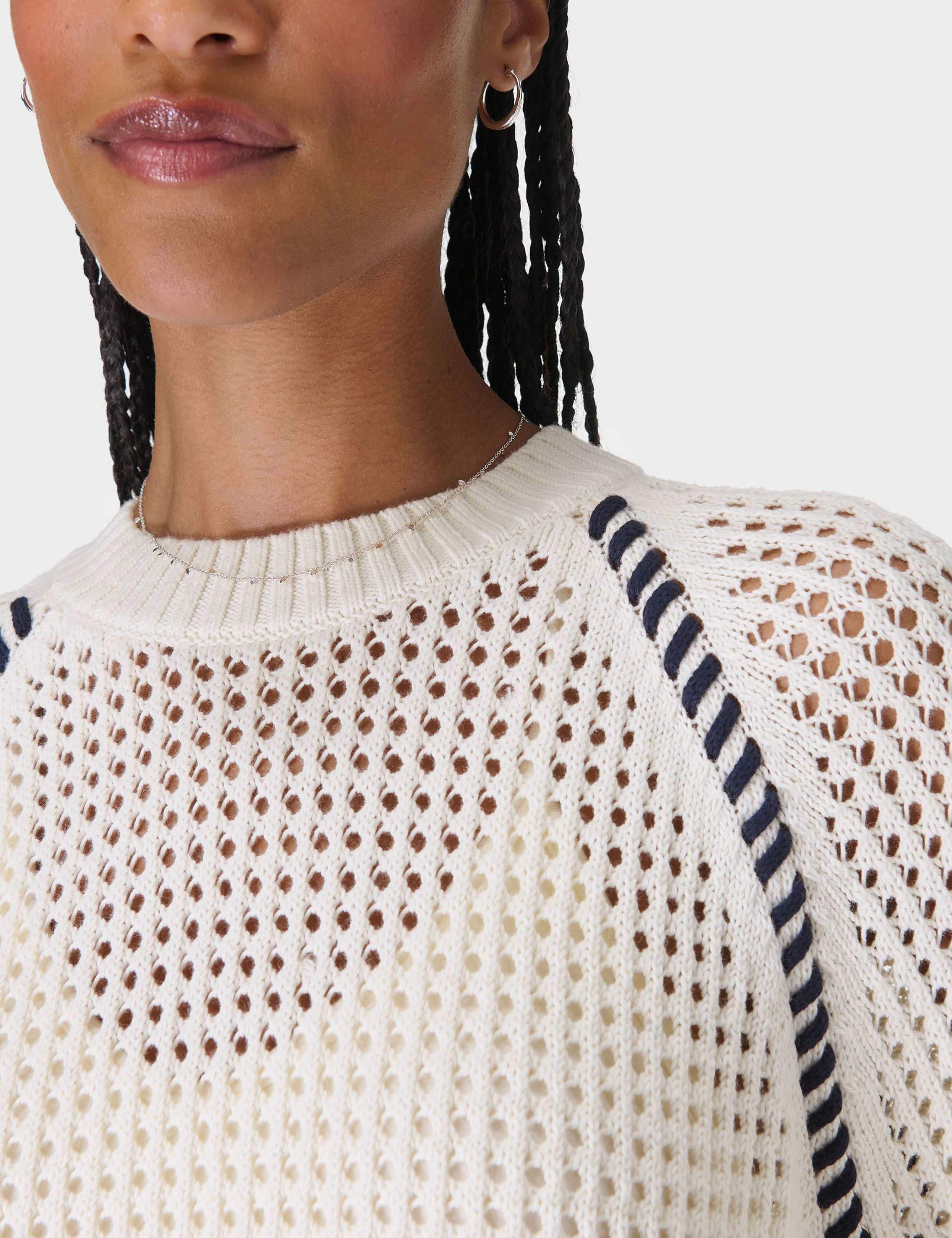 Tides High Pure Cotton Textured Jumper 6 of 7