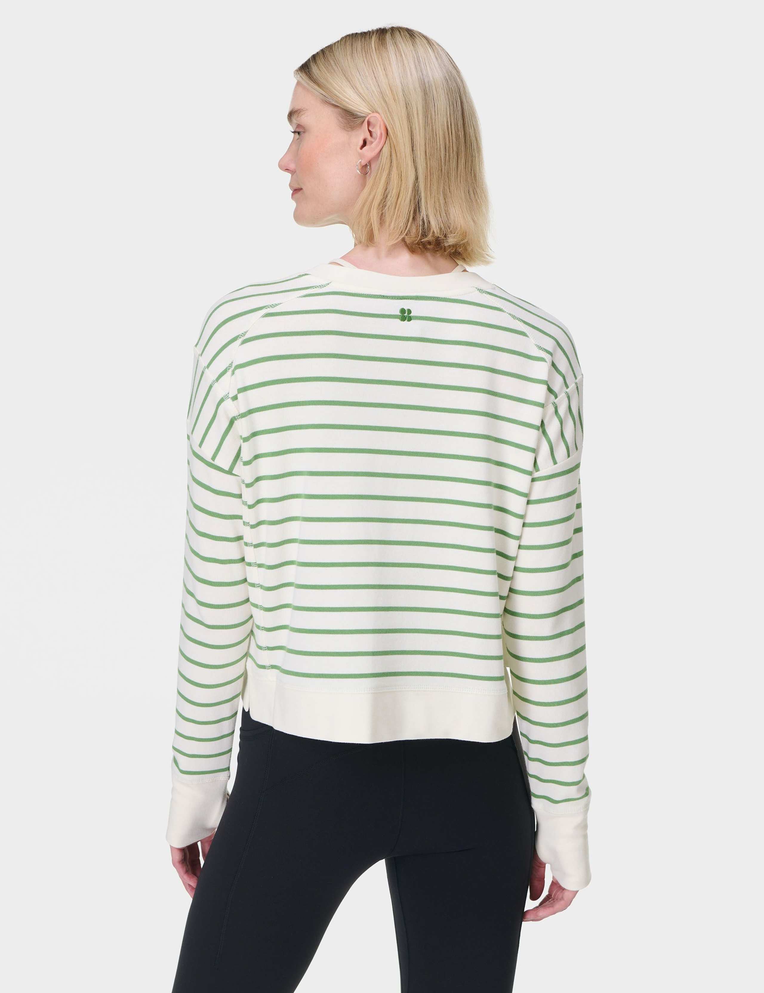 After Class Cotton Modal Crop Sweatshirt 3 of 7