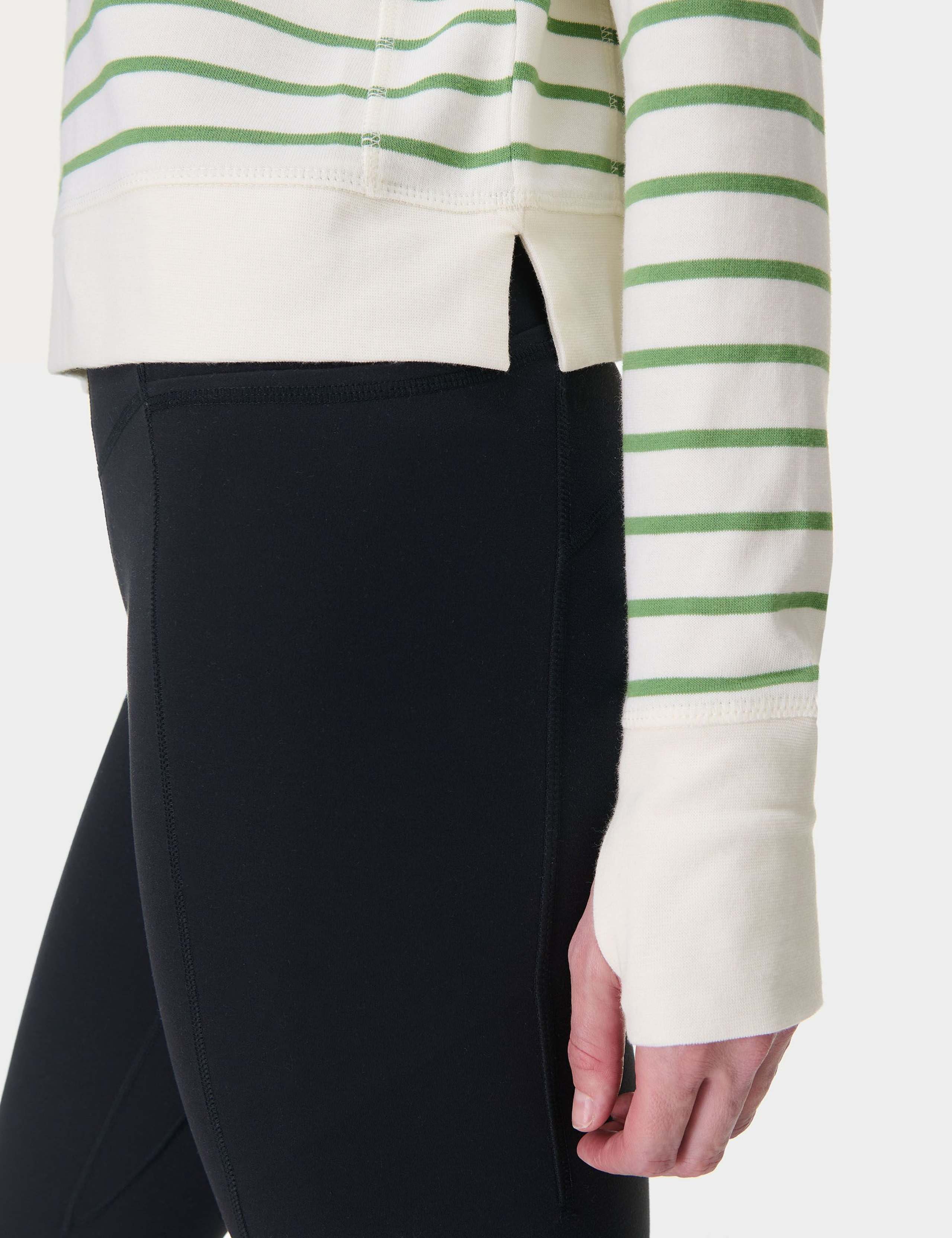 After Class Cotton Modal Crop Sweatshirt 6 of 7