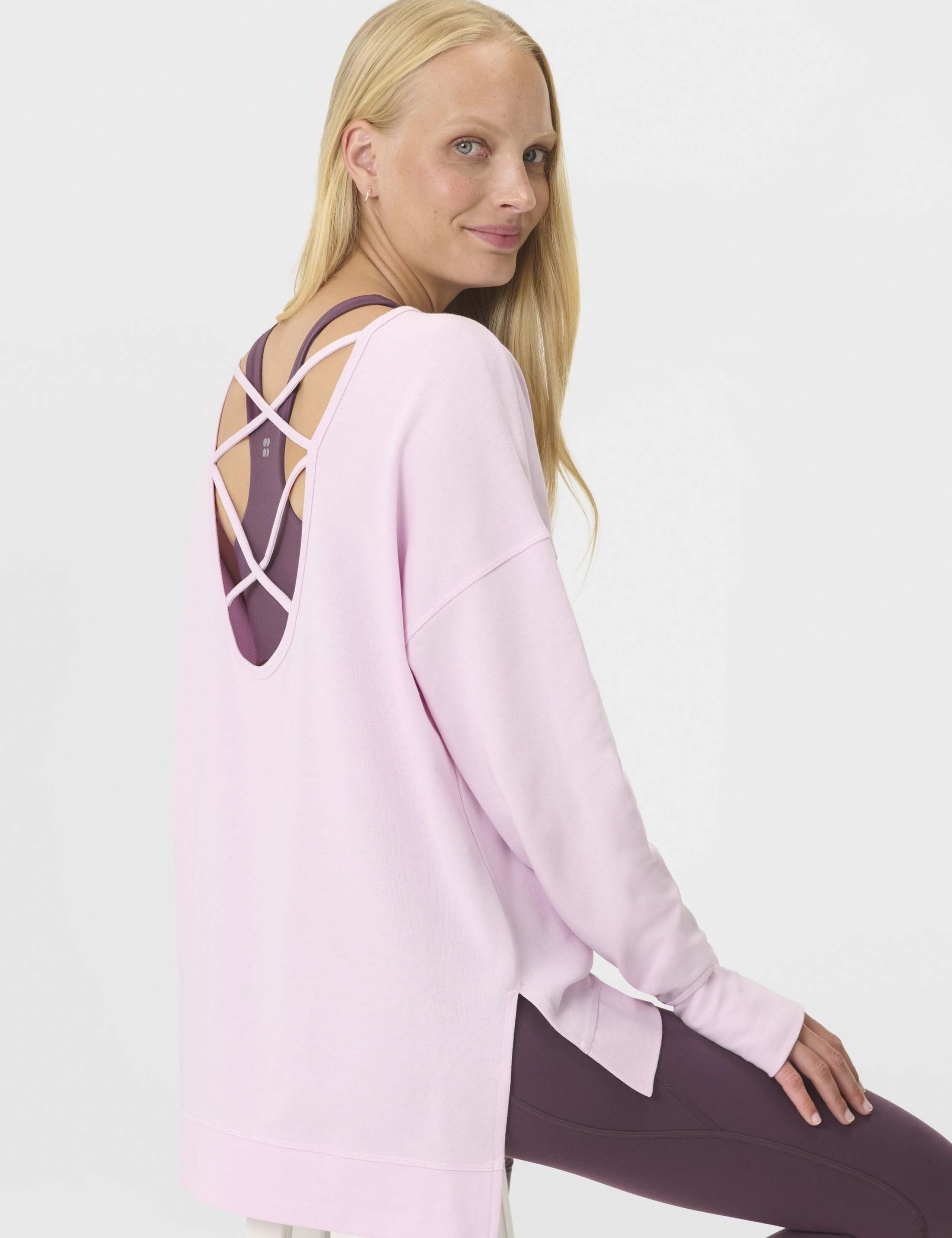 After Class Cotton Modal Sweatshirt 5 of 8