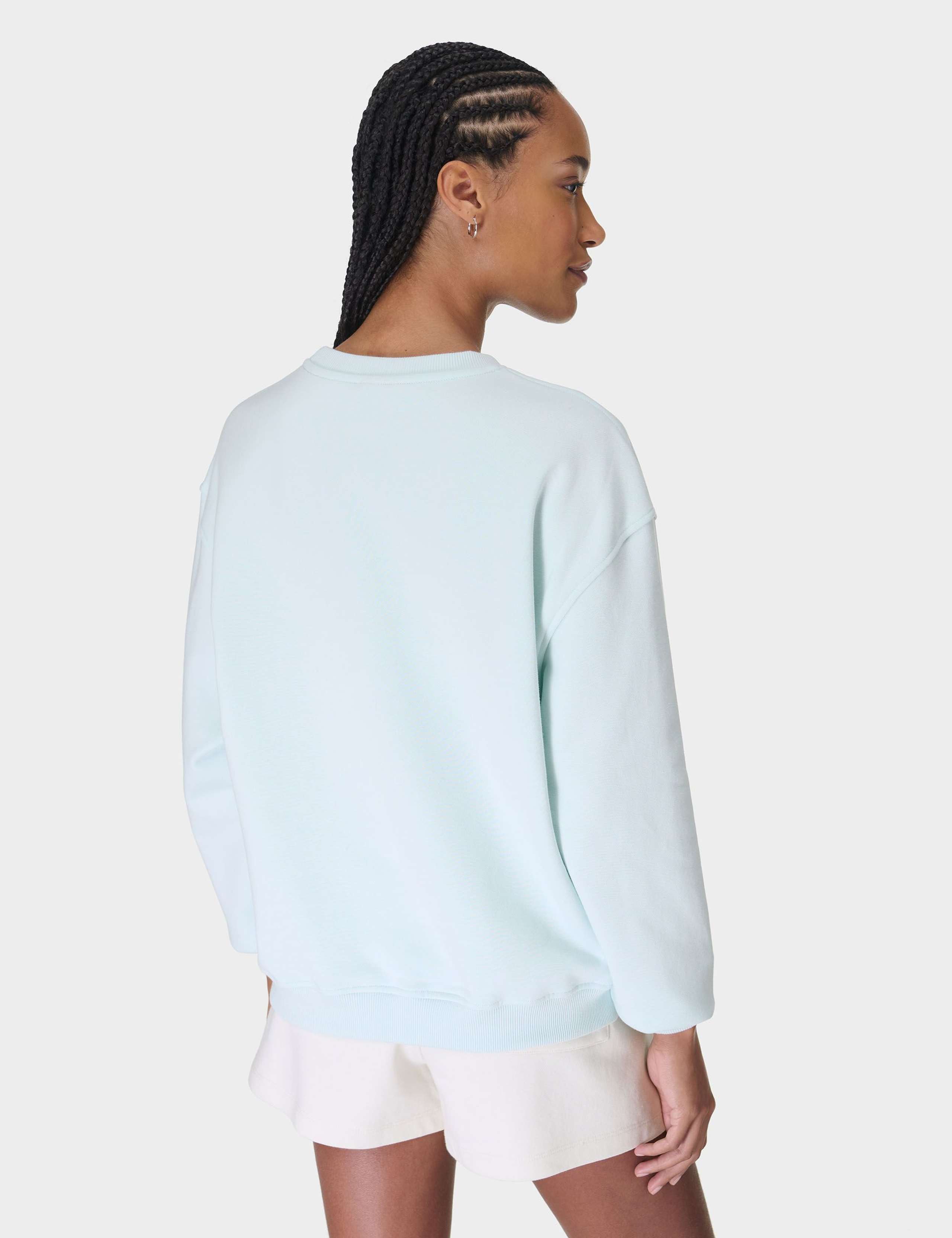 Revive Cotton Rich Crew Neck Sweatshirt 4 of 7