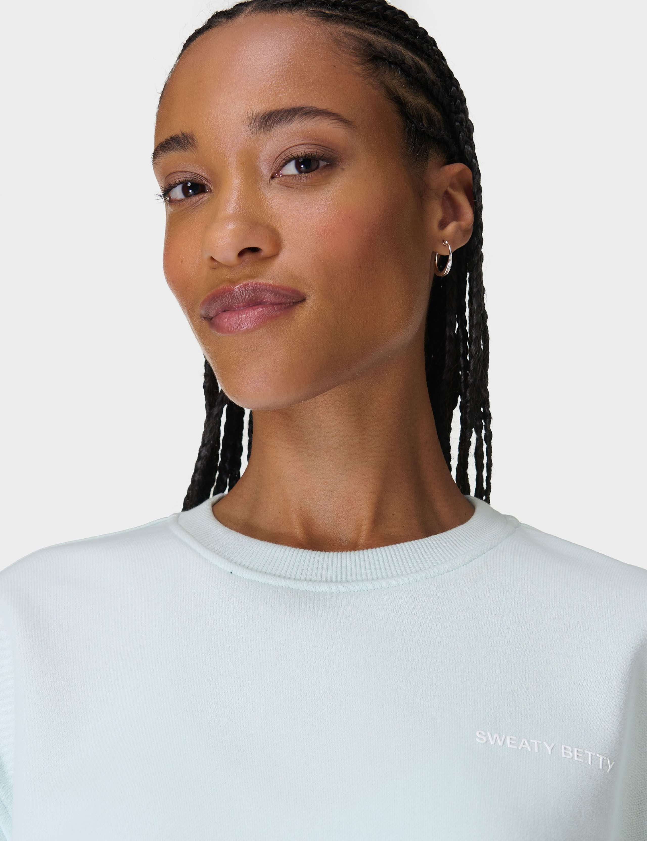 Revive Cotton Rich Crew Neck Sweatshirt 5 of 7