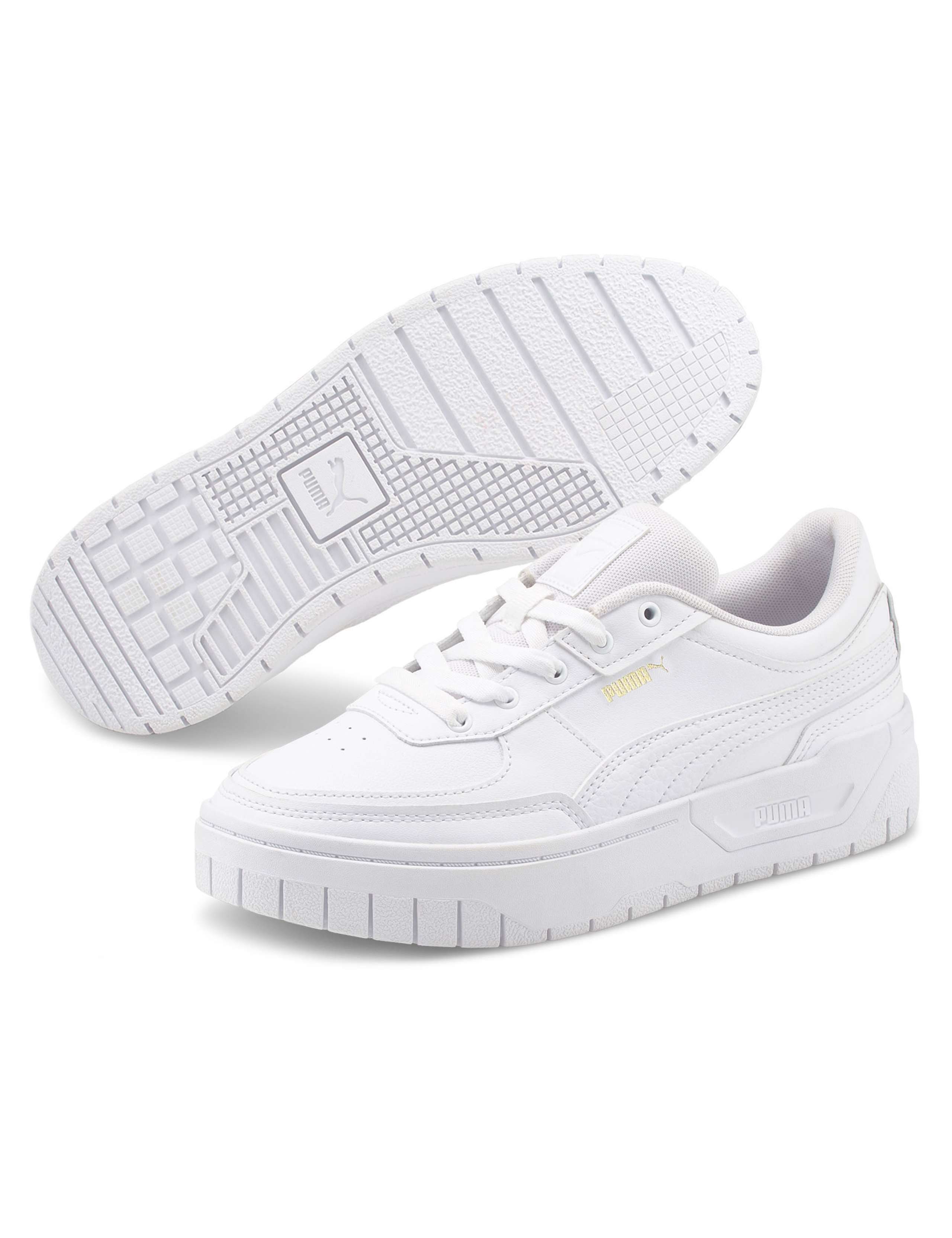 Cali Dream Leather Flatform Trainers 2 of 6