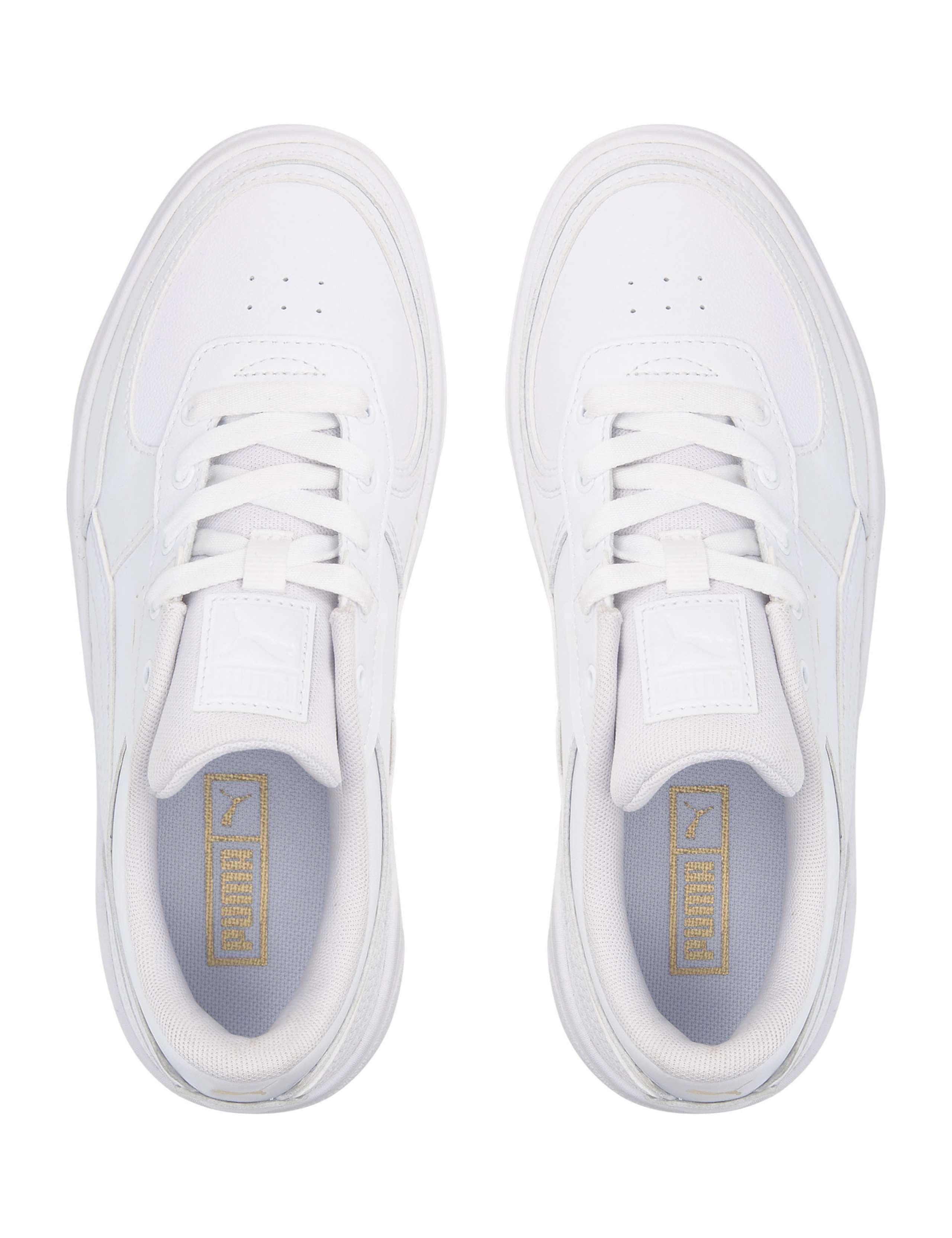 Cali Dream Leather Flatform Trainers 3 of 6