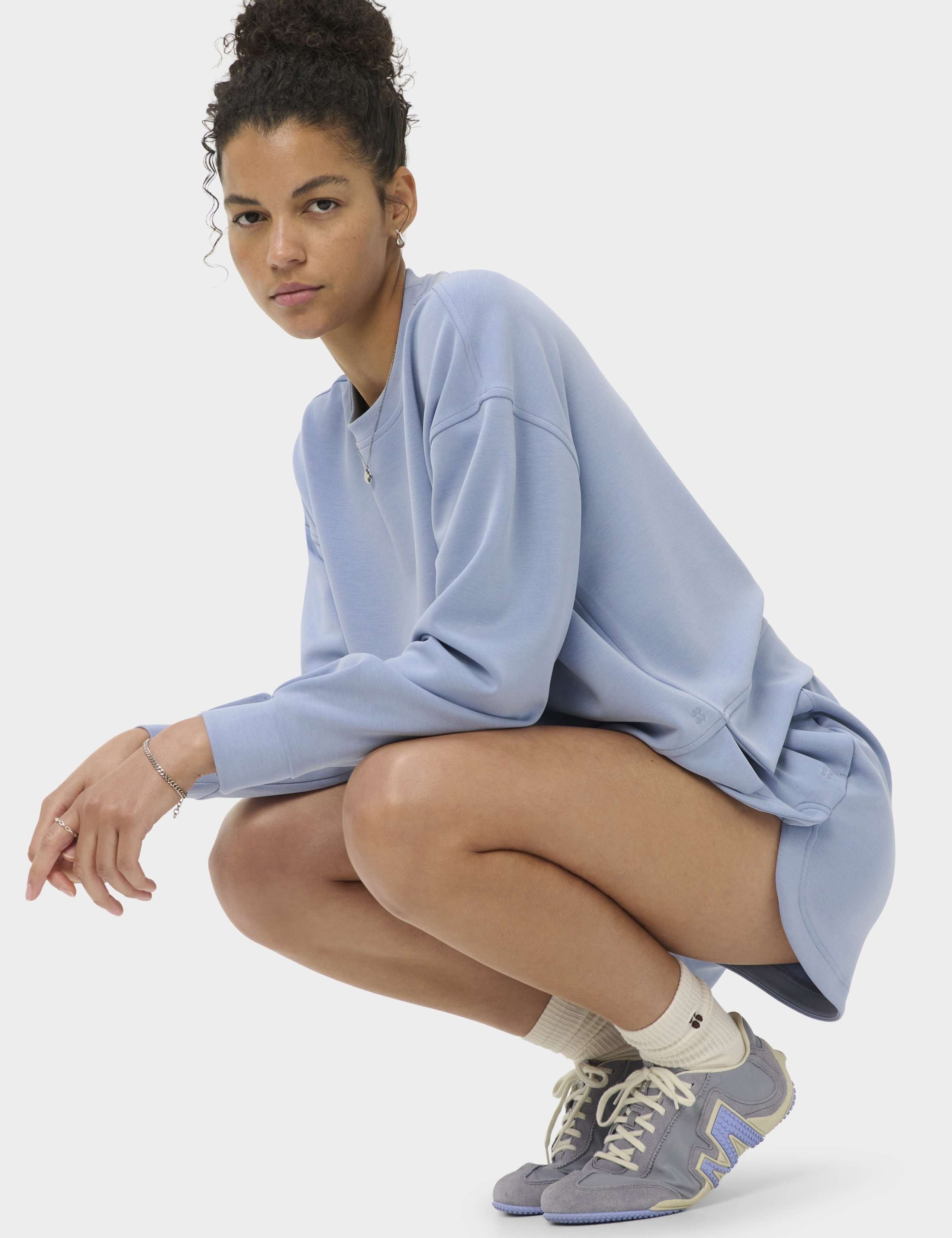 Sand Wash CloudWeight Modal Blend Sweatshirt 7 of 7
