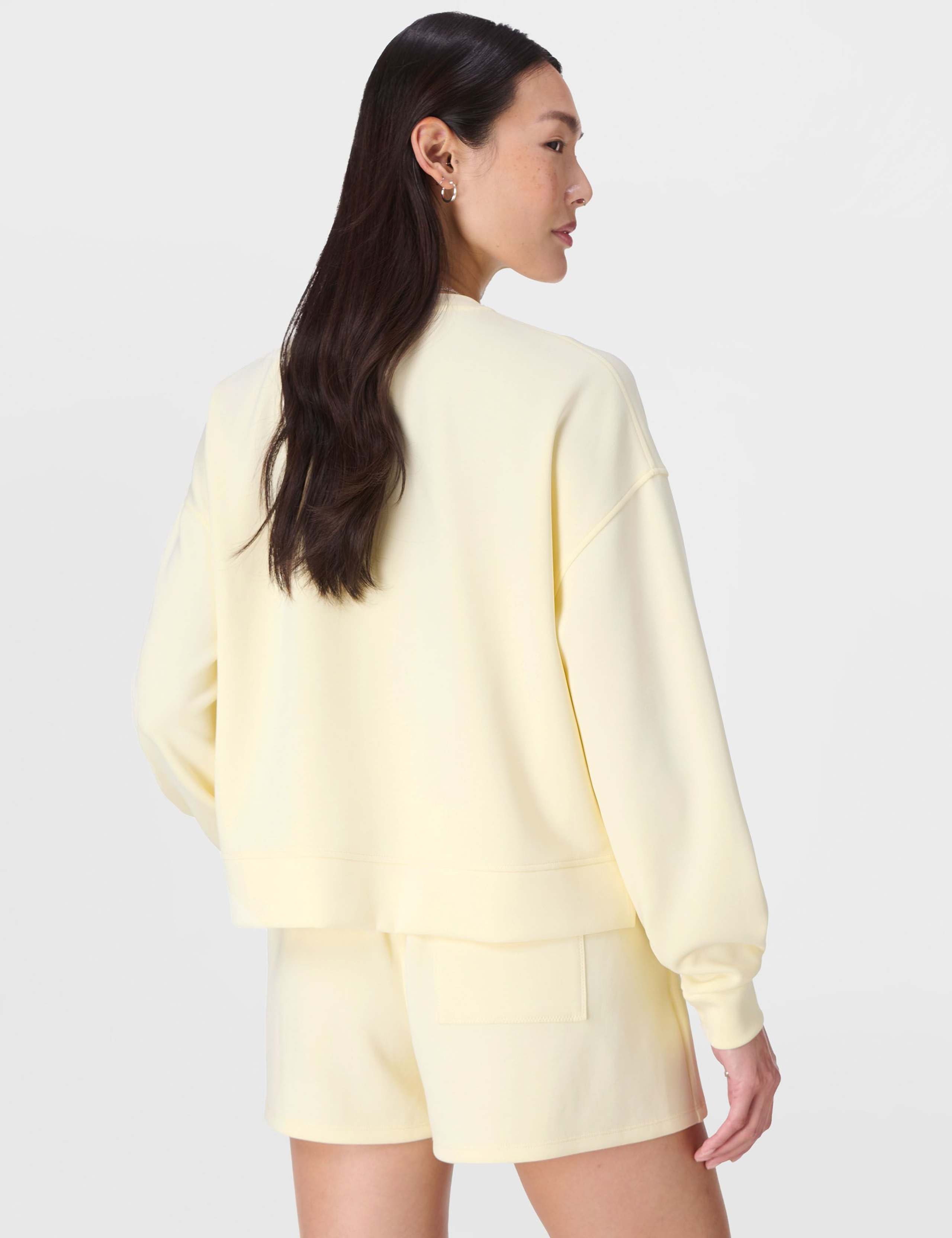 Sand Wash CloudWeight Modal Blend Sweatshirt 4 of 7