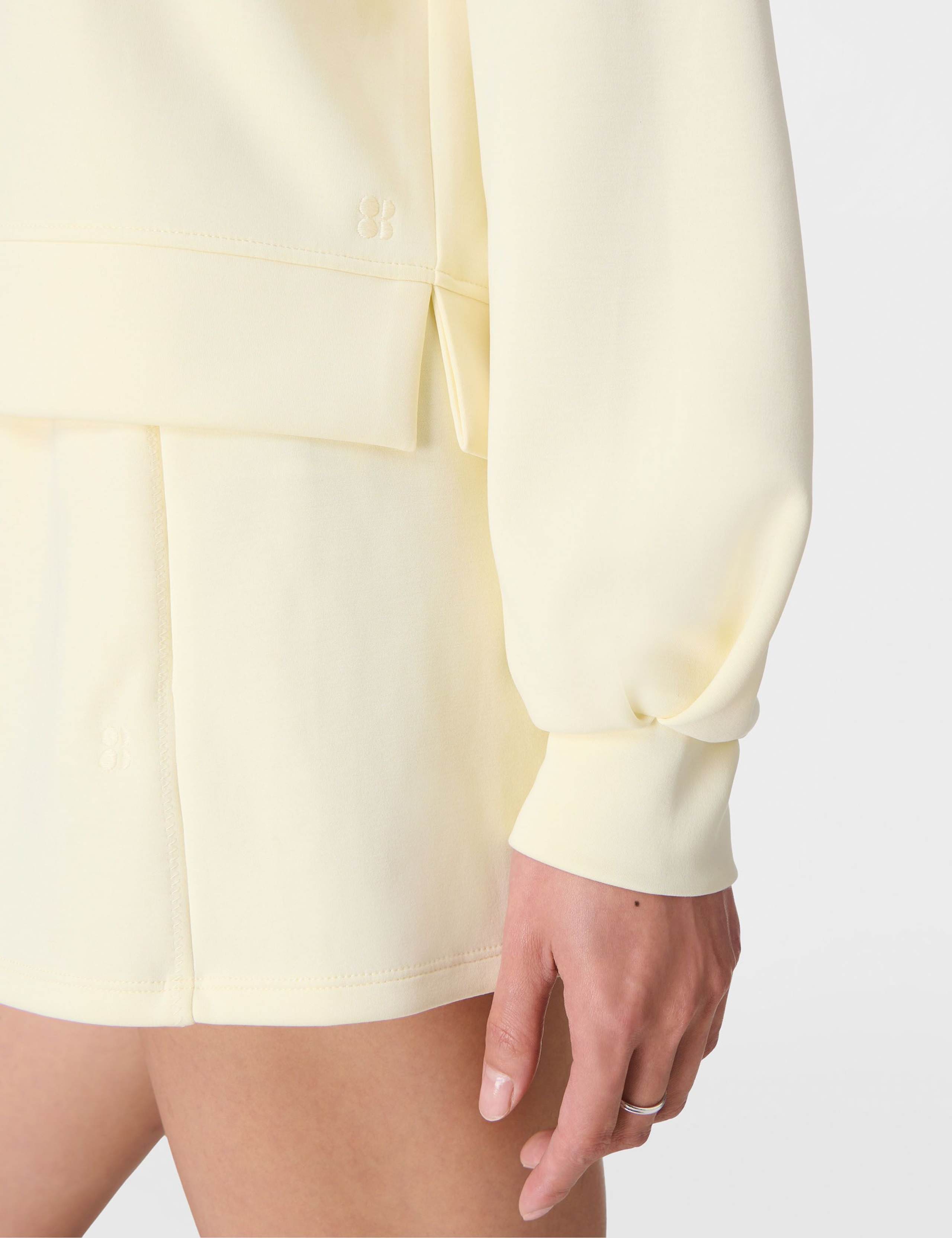 Sand Wash CloudWeight Modal Blend Sweatshirt 6 of 7