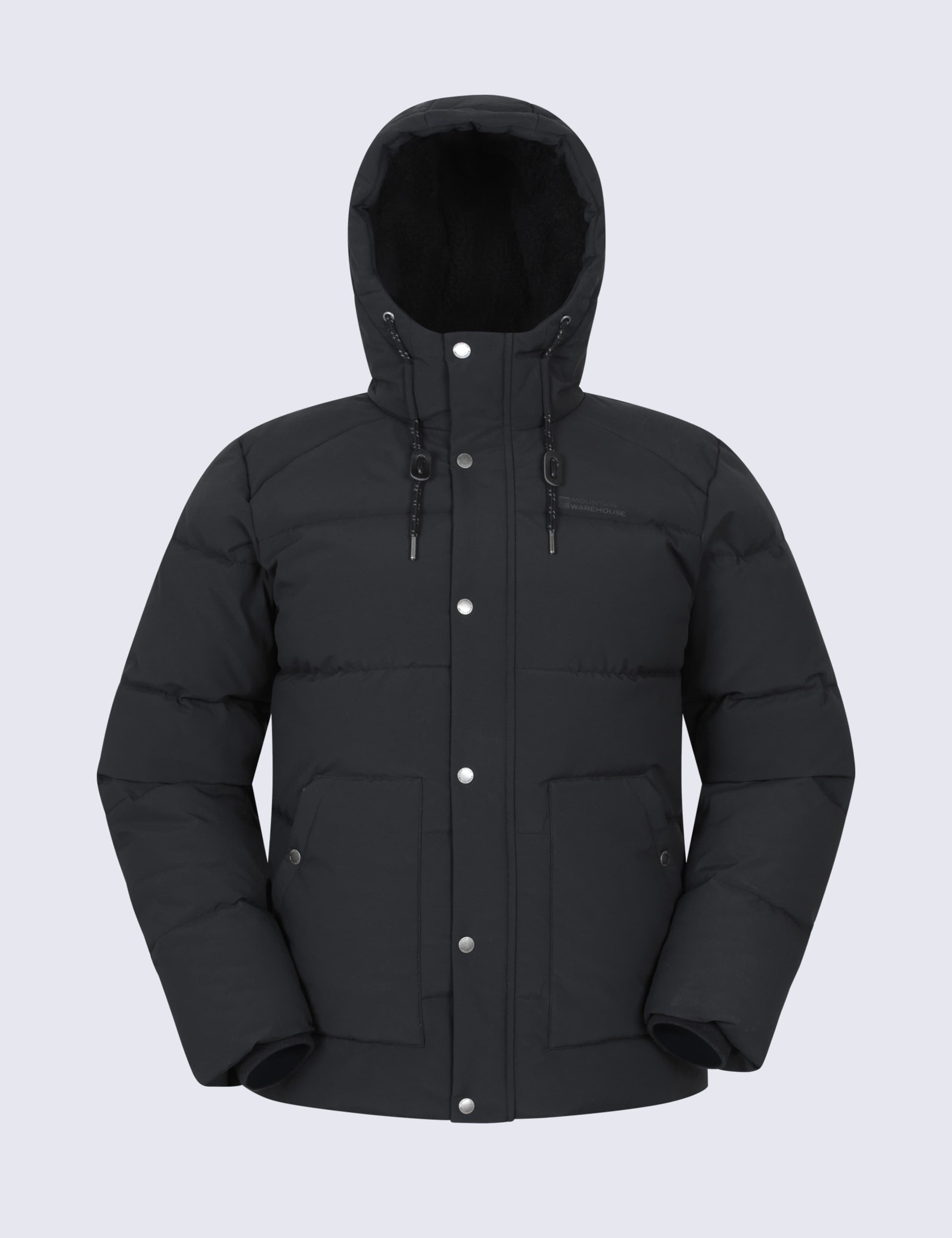 Borg Lined Padded Hooded Jacket 2 of 7