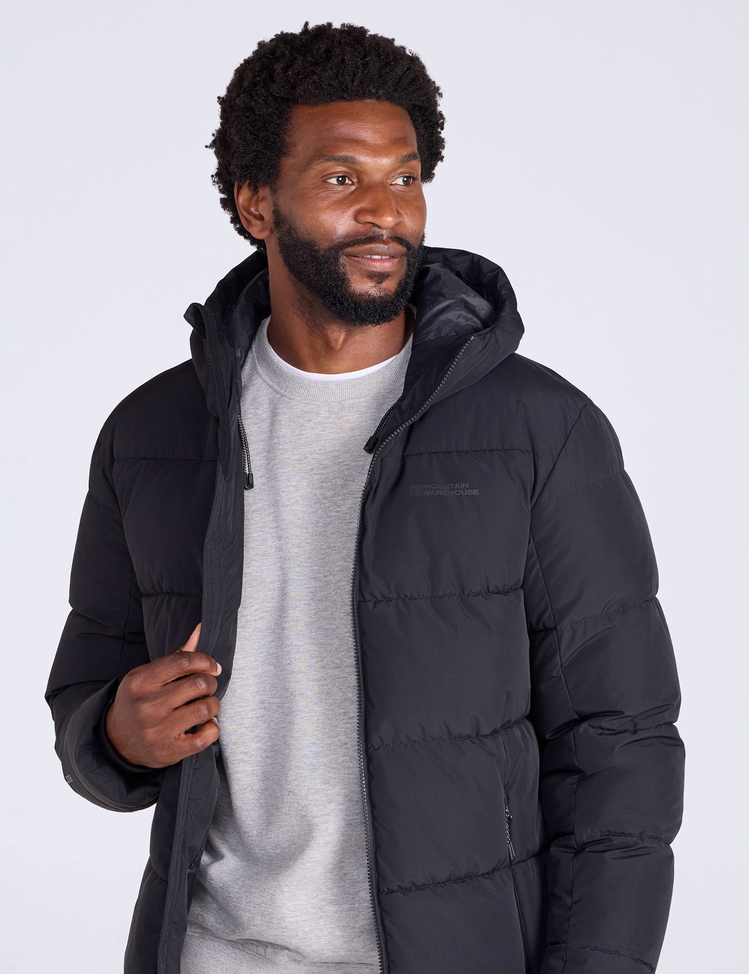 Water Resistant Padded Hooded Jacket 3 of 7