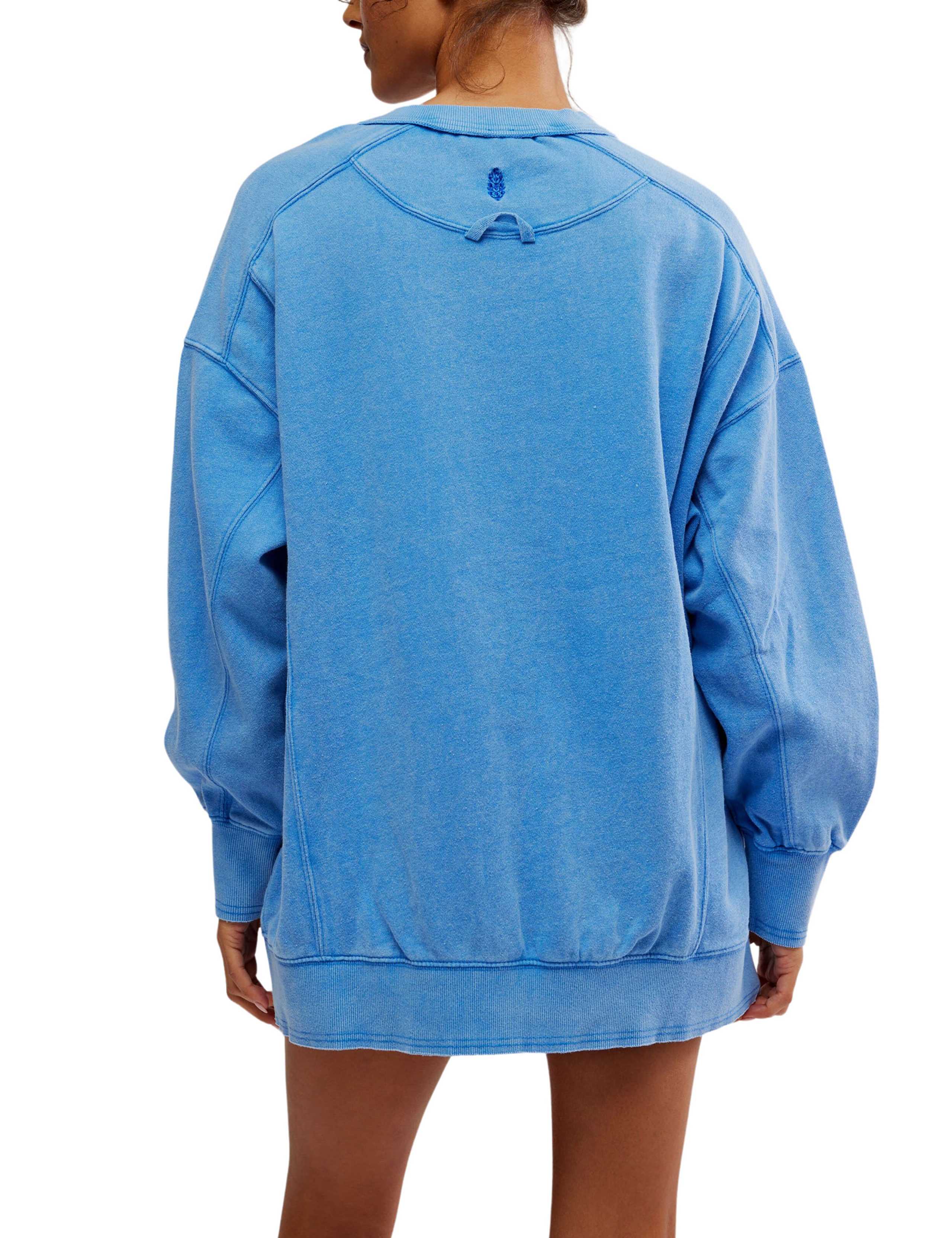 Intercept Cotton Rich Relaxed Sweatshirt 5 of 5