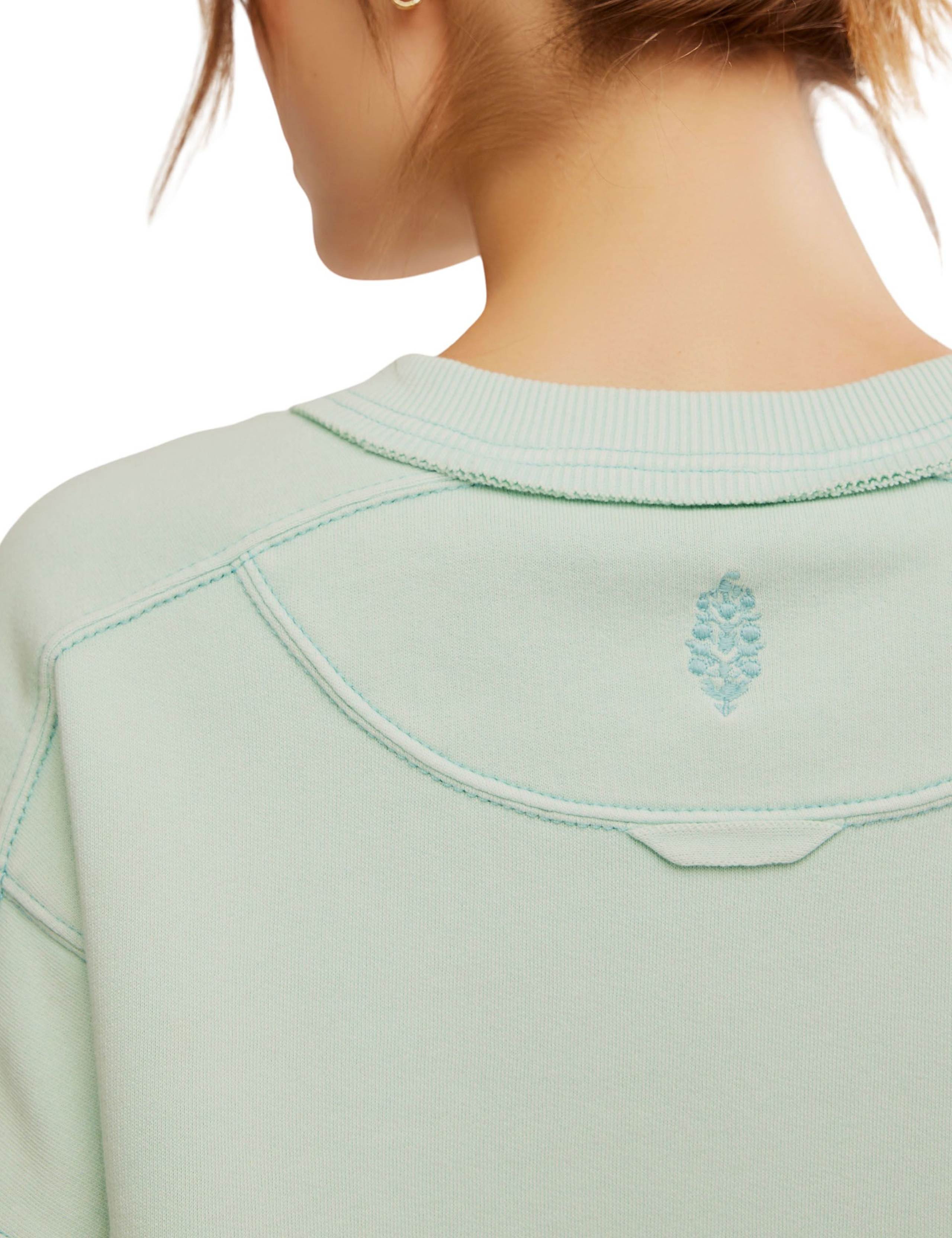 Intercept Cotton Rich Relaxed Sweatshirt 5 of 5
