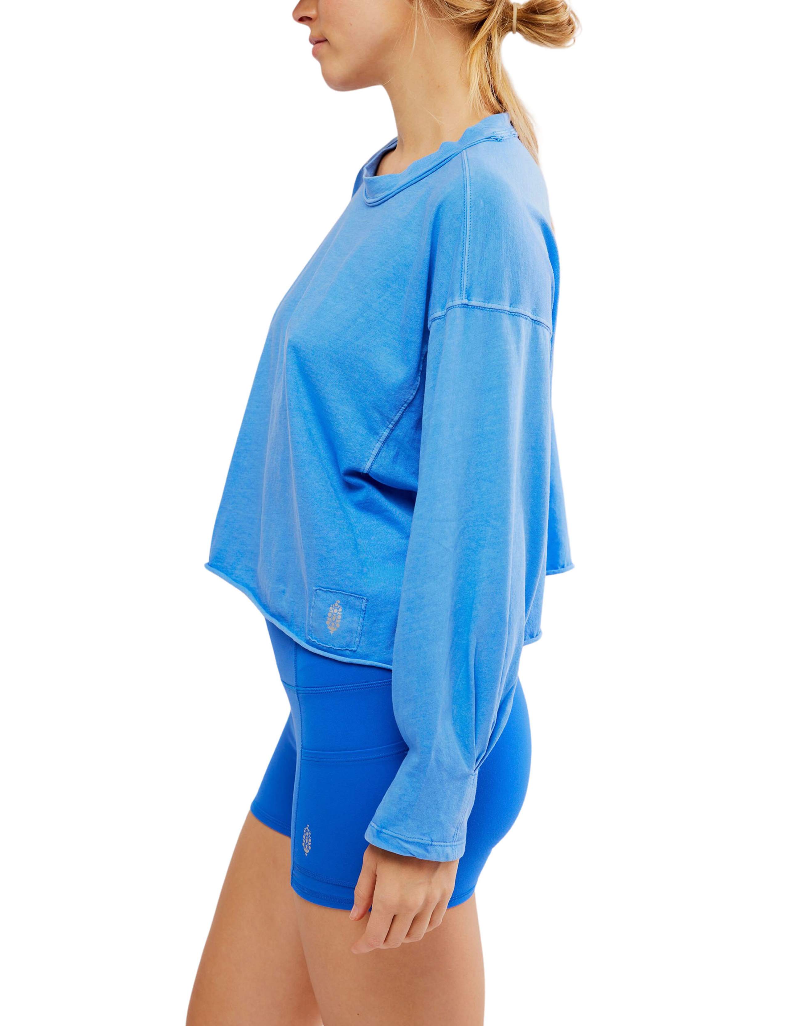 Inspire Pure Cotton Crew Neck Oversized Top 2 of 5