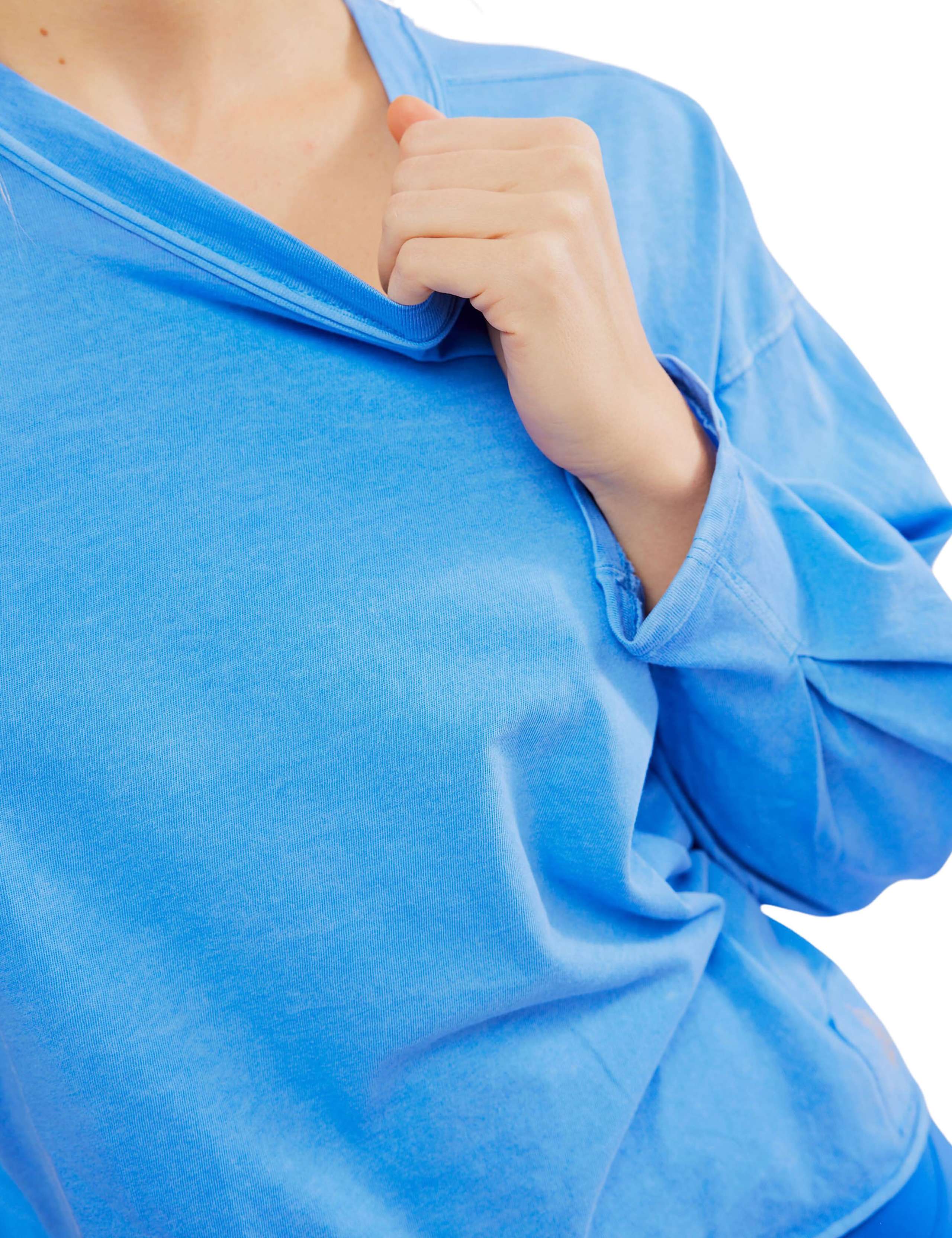 Inspire Pure Cotton Crew Neck Oversized Top 5 of 5