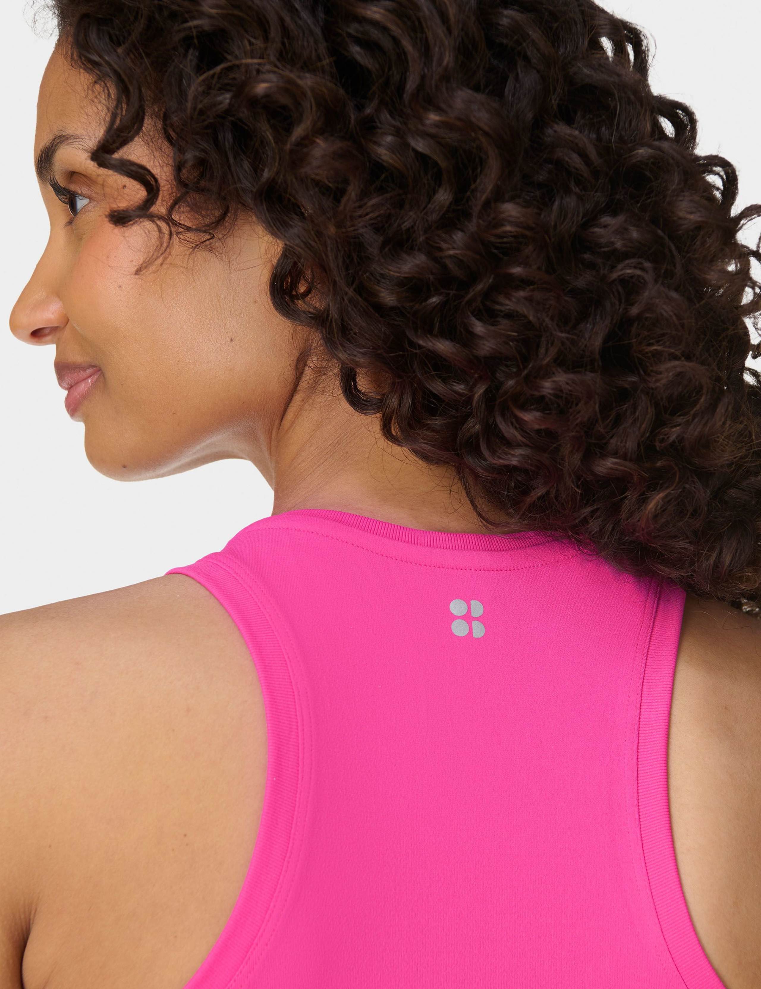 Athlete Seamless Cotton Rich Vest Top 7 of 8