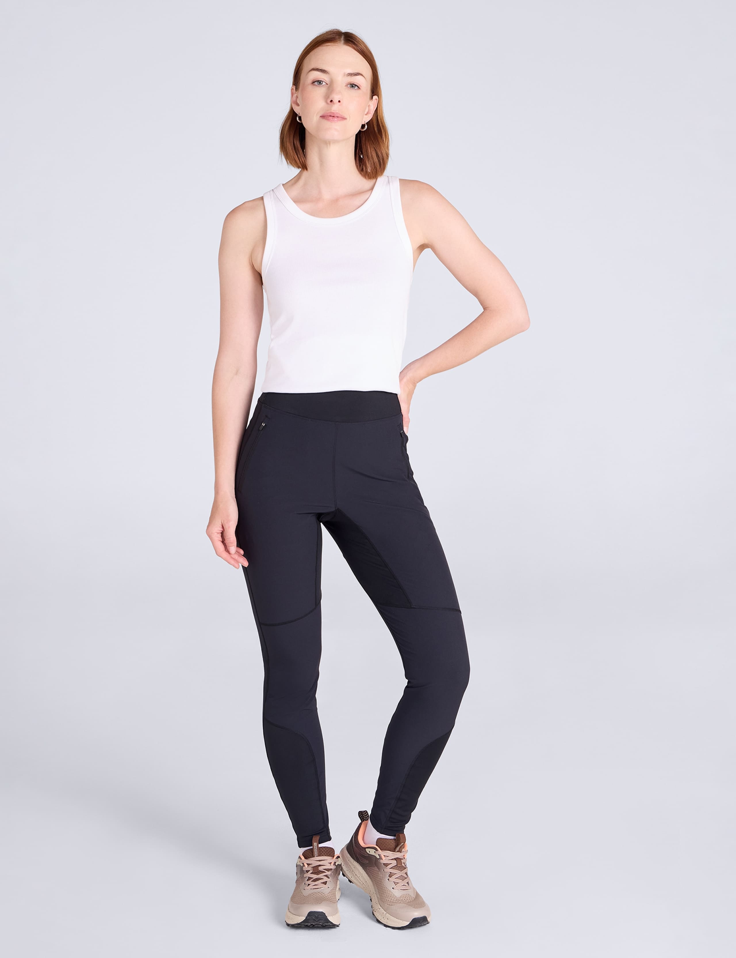Etna High Waisted Water Resistant Leggings 3 of 8