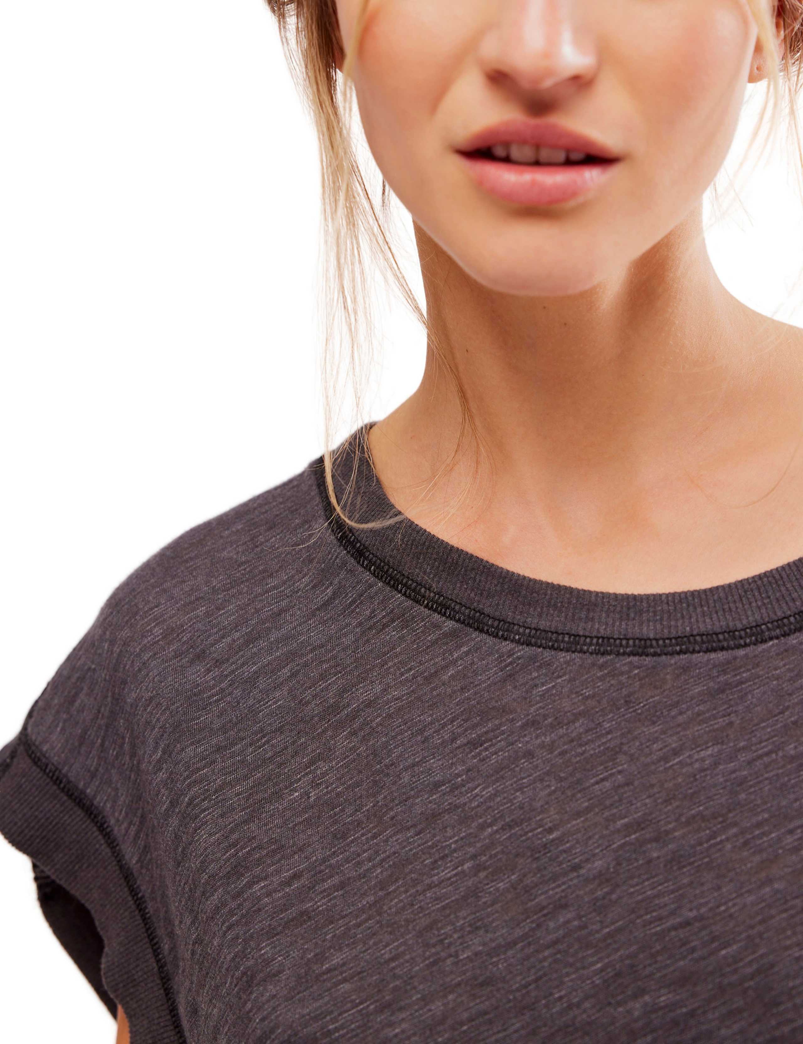 My Time Cotton Rich Open Back T-Shirt 3 of 4