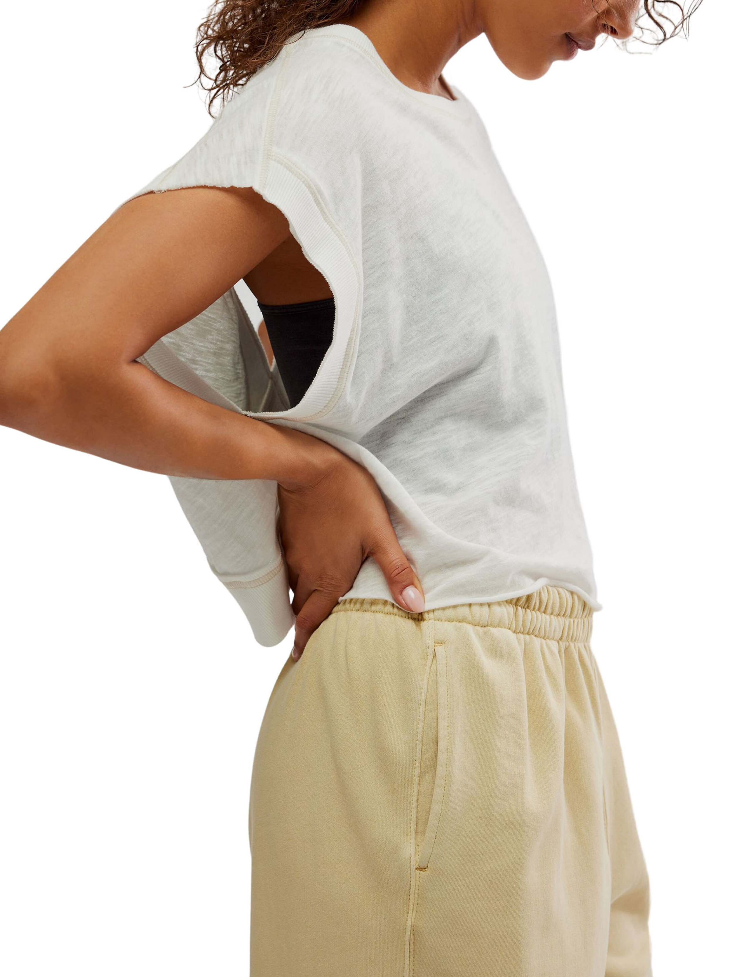 My Time Cotton Rich Open Back T-Shirt 4 of 5