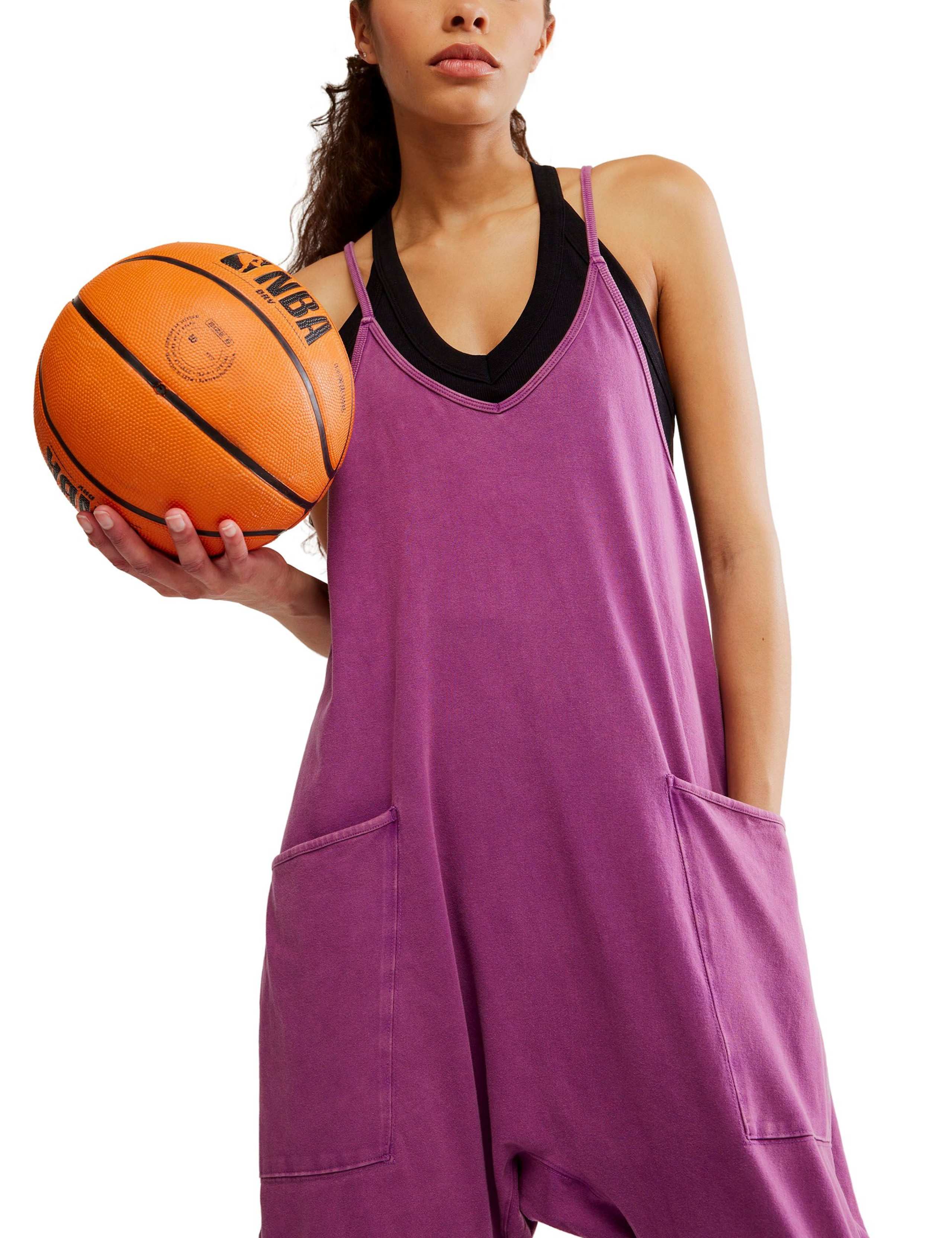 Hot Shot Cotton Rich Relaxed Jumpsuit 4 of 5