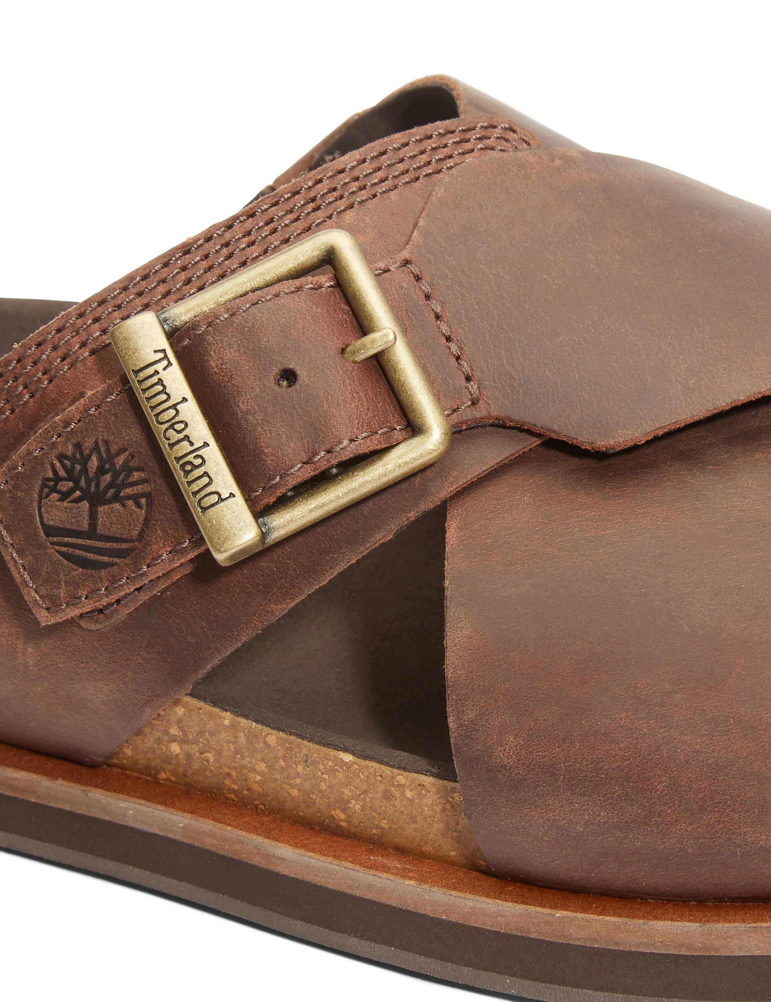 Amelfi Vibes Leather Slip-On Sandals 7 of 8