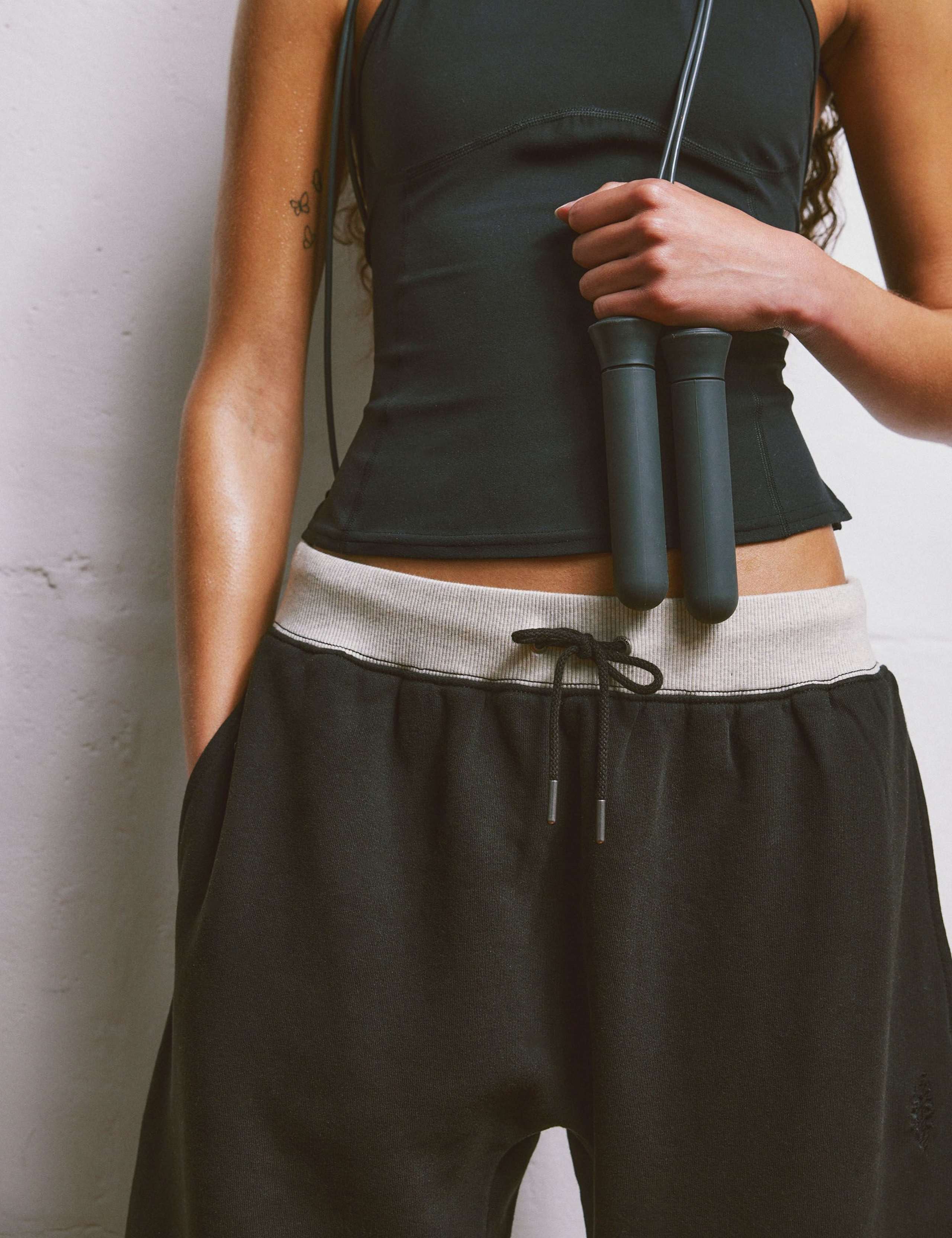 You Wish Cotton Rich Wide Leg Joggers 3 of 7