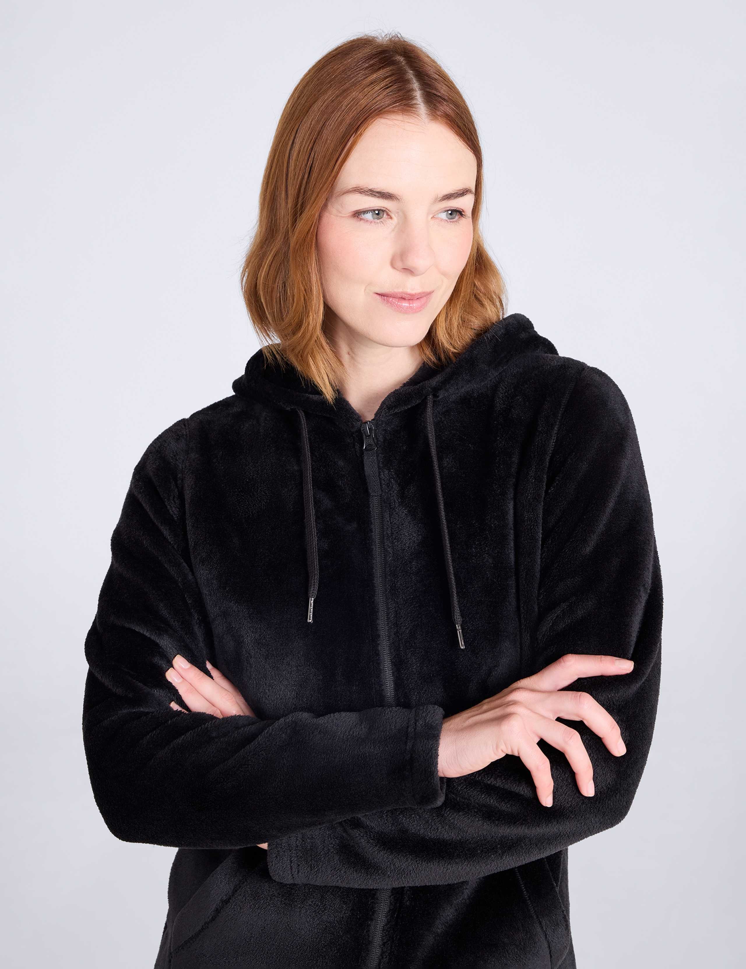 Snaggle Fleece Zip Up Hoodie 3 of 6