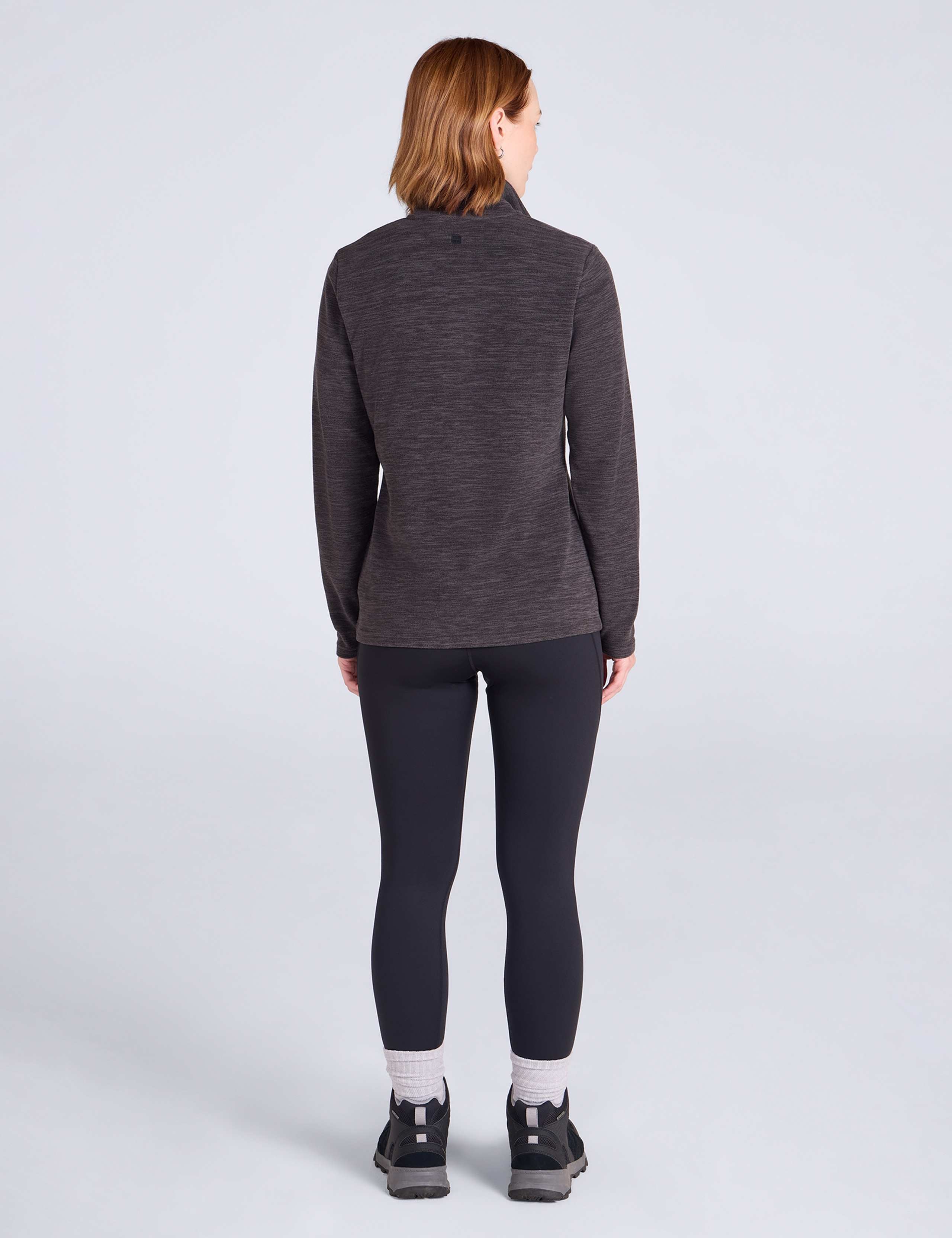 Snowdon Mélange Half Zip Fleece Sweatshirt 6 of 7