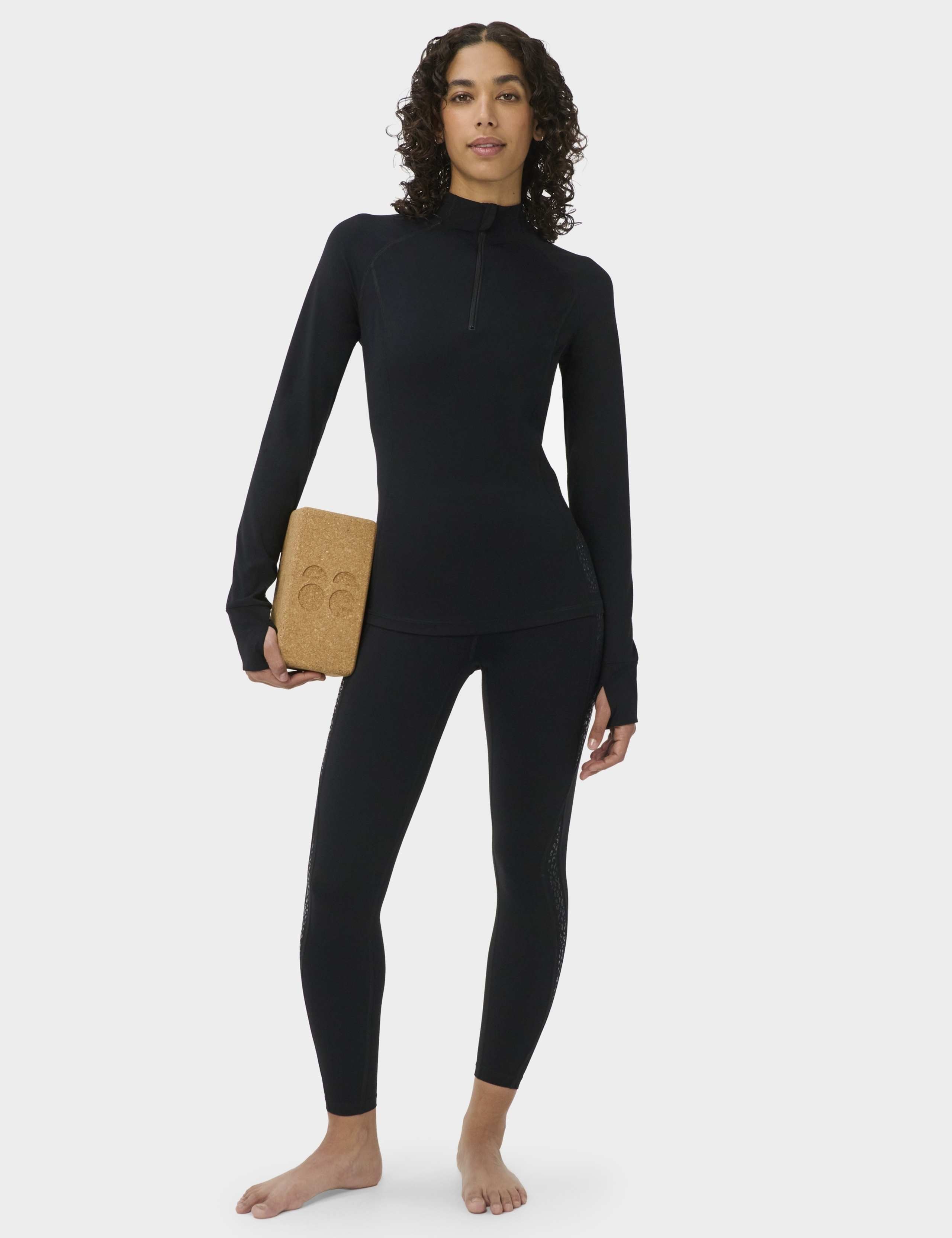 Ultimate Studio Gripper Half Zip Top 4 of 8