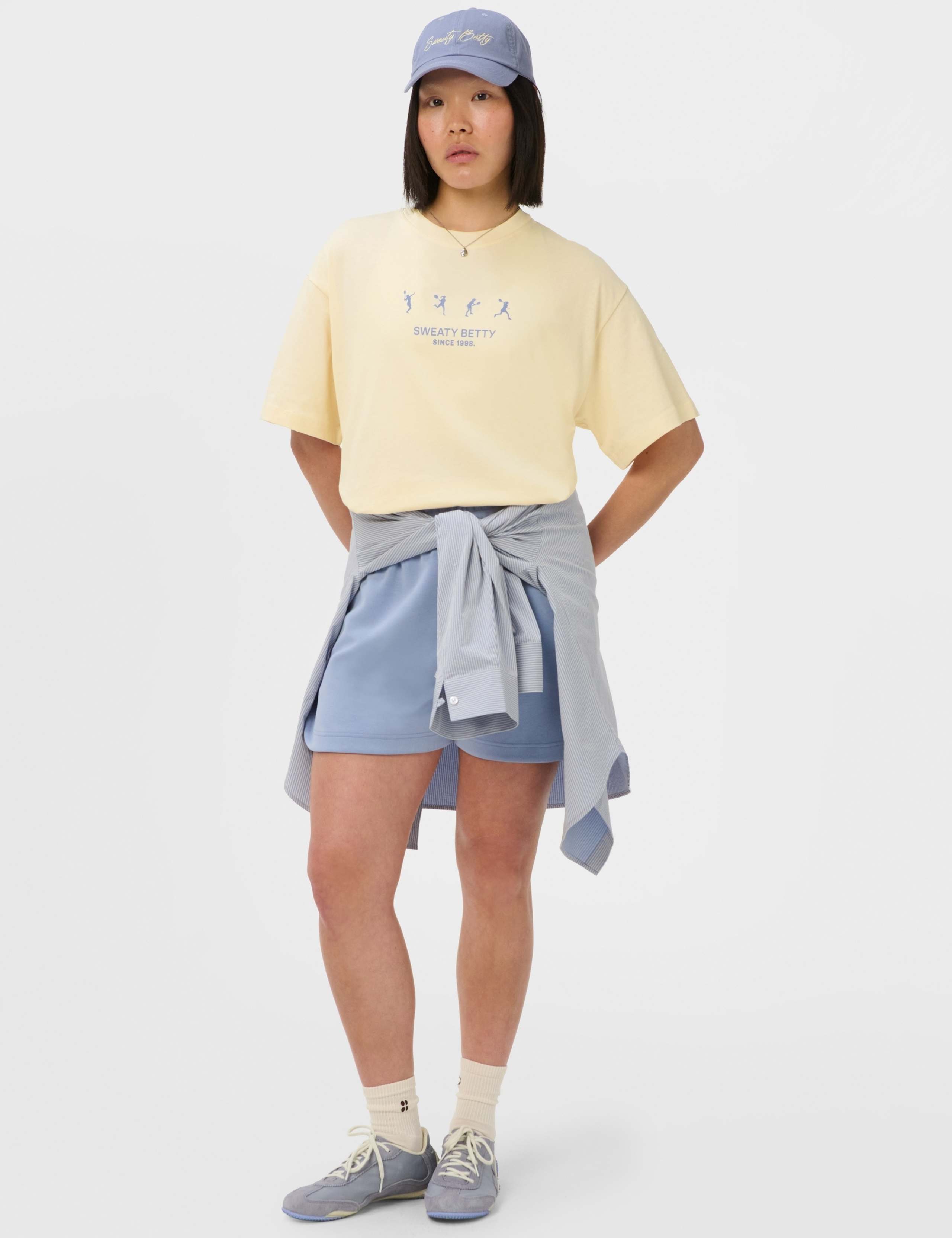 Pure Cotton Tennis Graphic T-Shirt 4 of 8