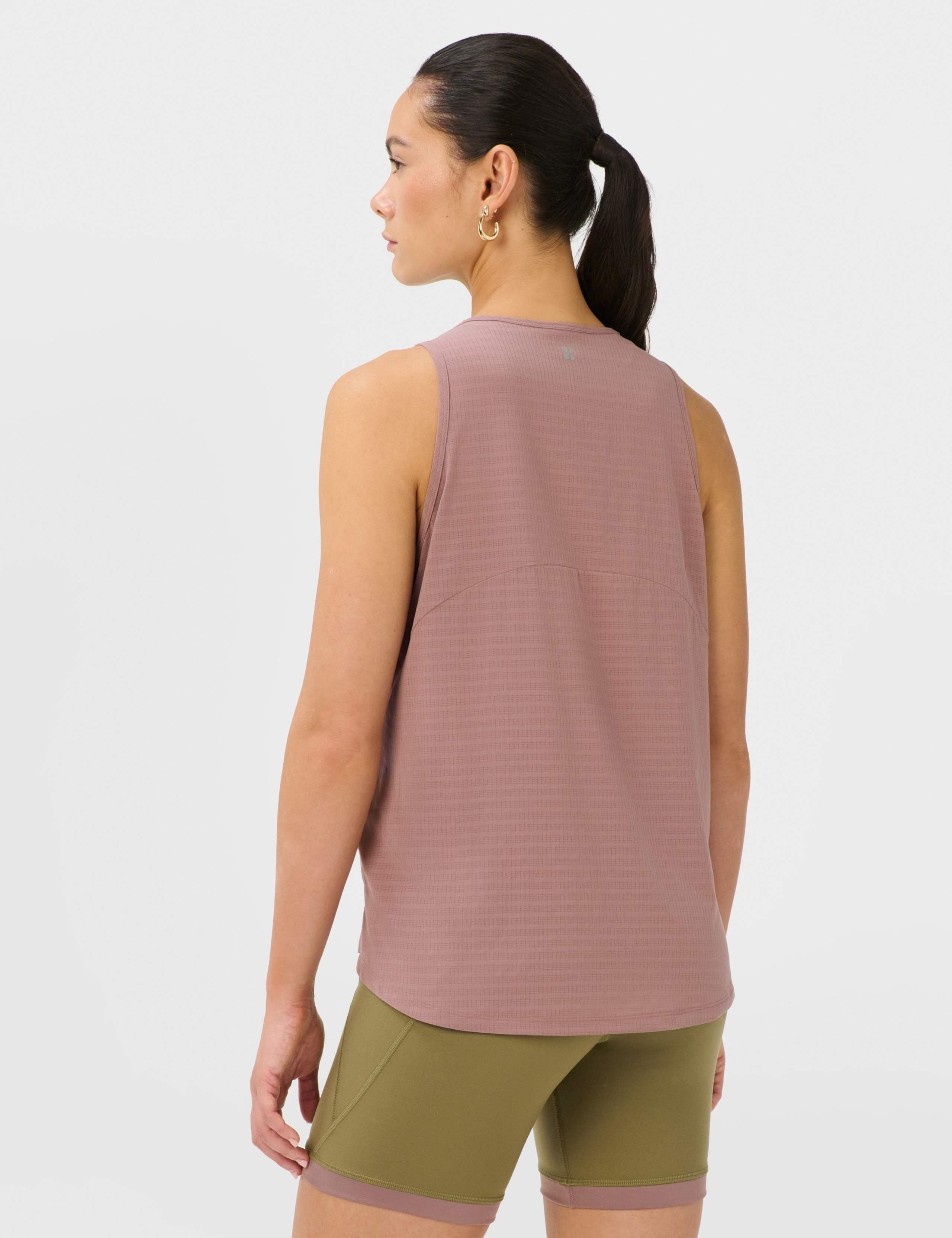 Ultimate Train Rib Round Neck Vest Top 4 of 8