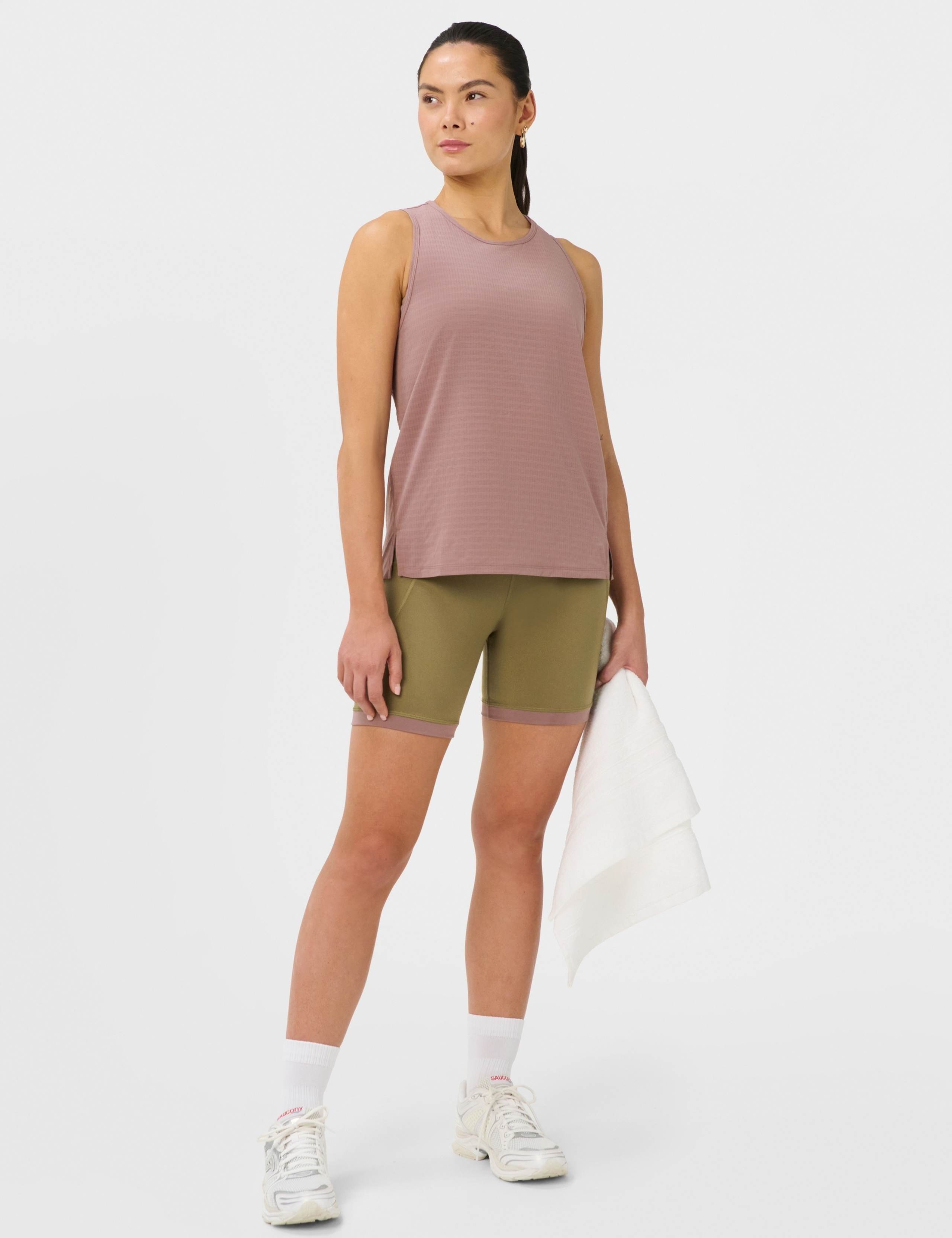 Ultimate Train Rib Round Neck Vest Top 5 of 8