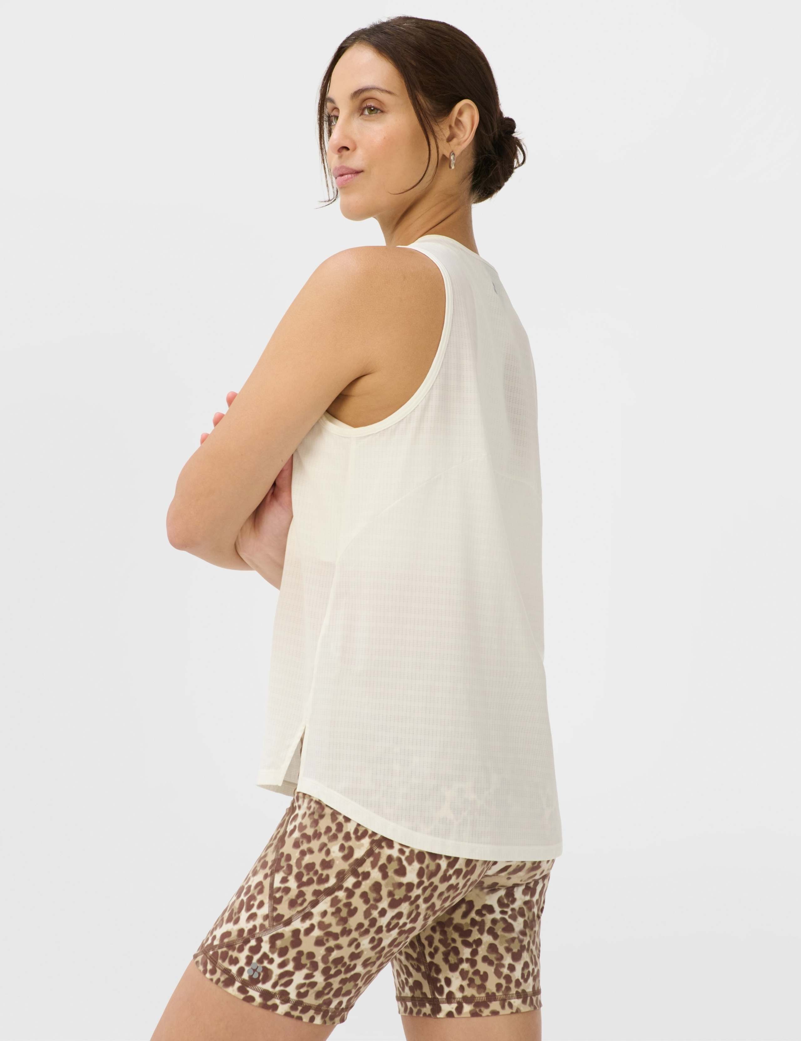 Ultimate Train Rib Round Neck Vest Top 6 of 7
