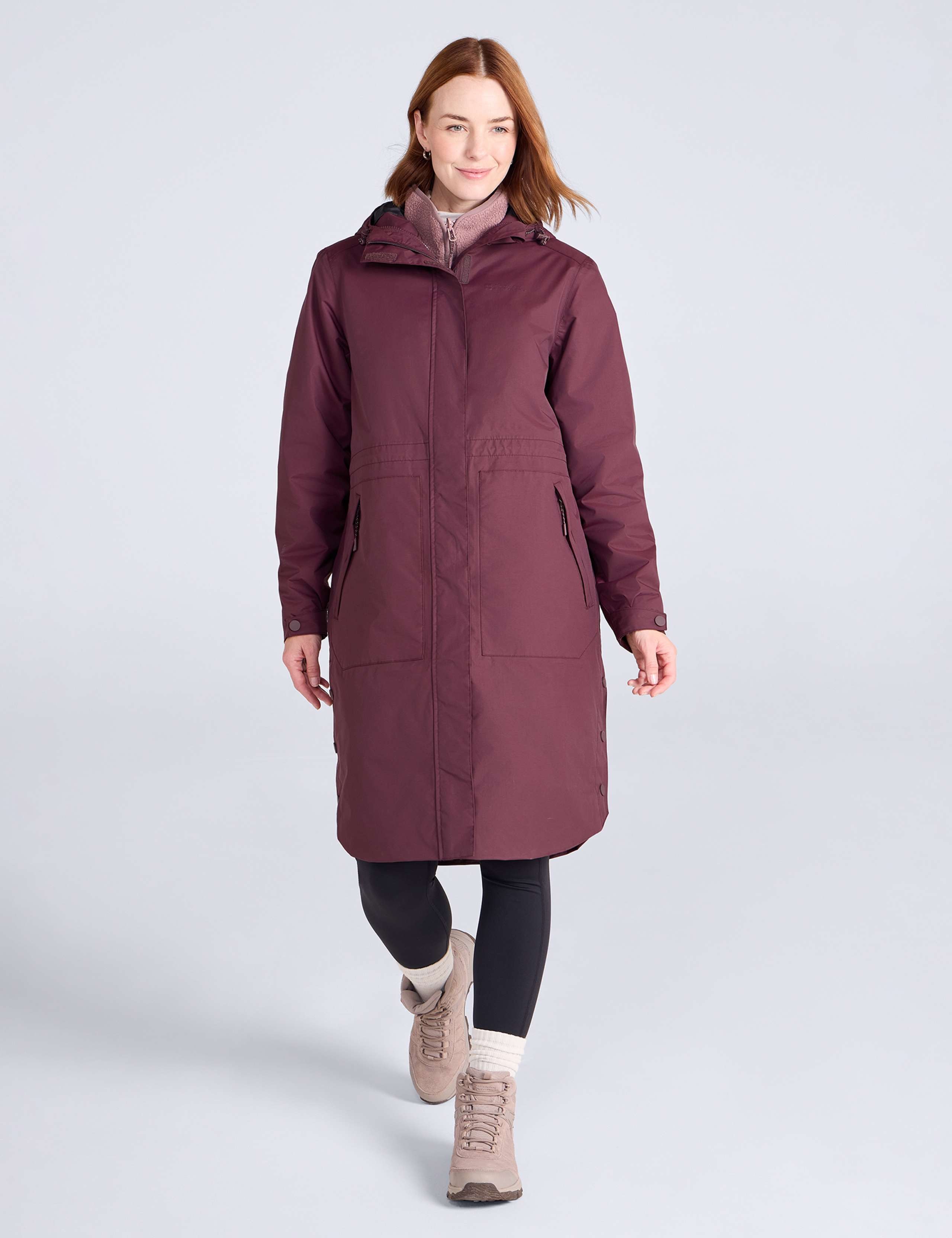Hannah 3 in 1 Borg Sports Jacket 3 of 11