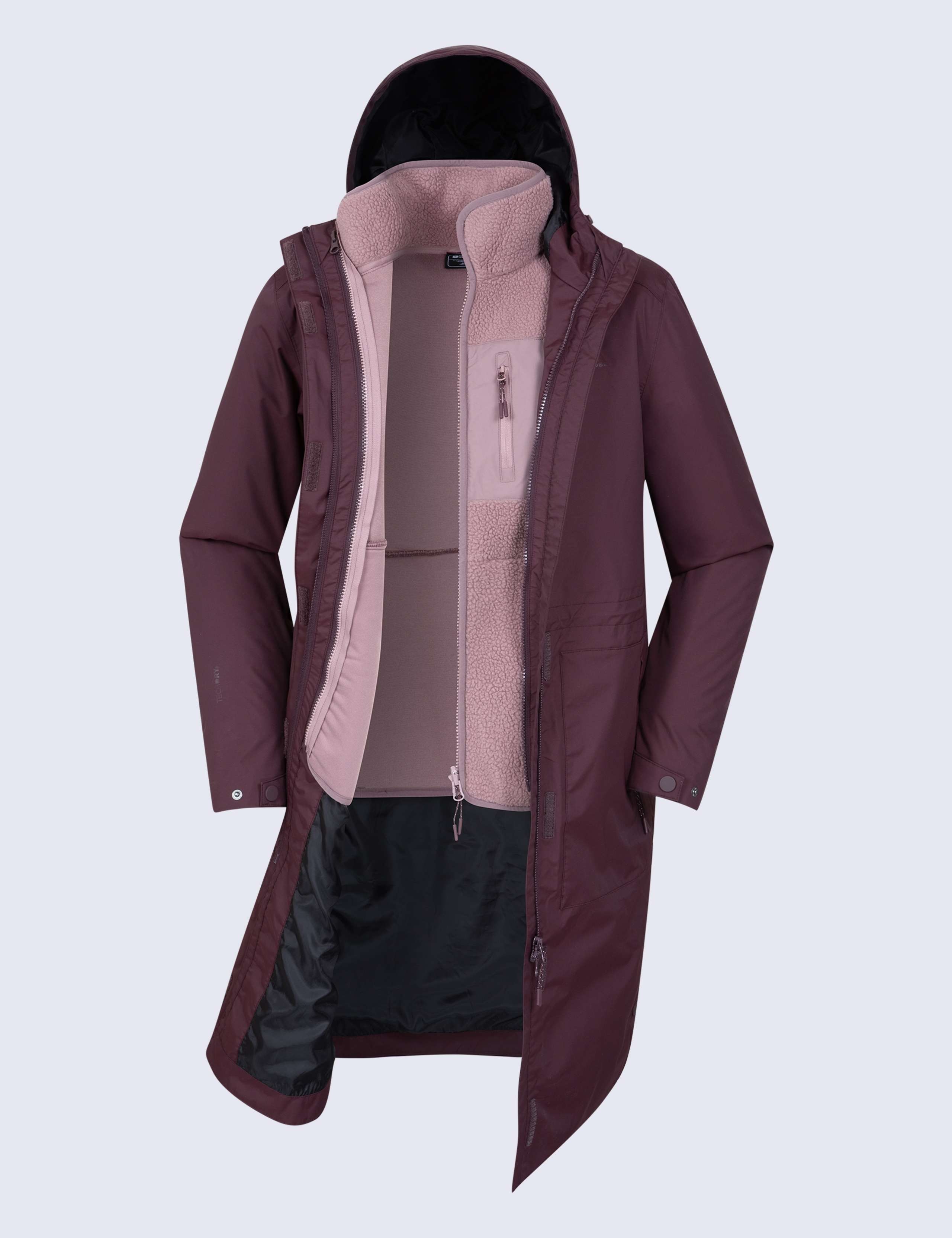 Hannah 3 in 1 Borg Sports Jacket 2 of 11
